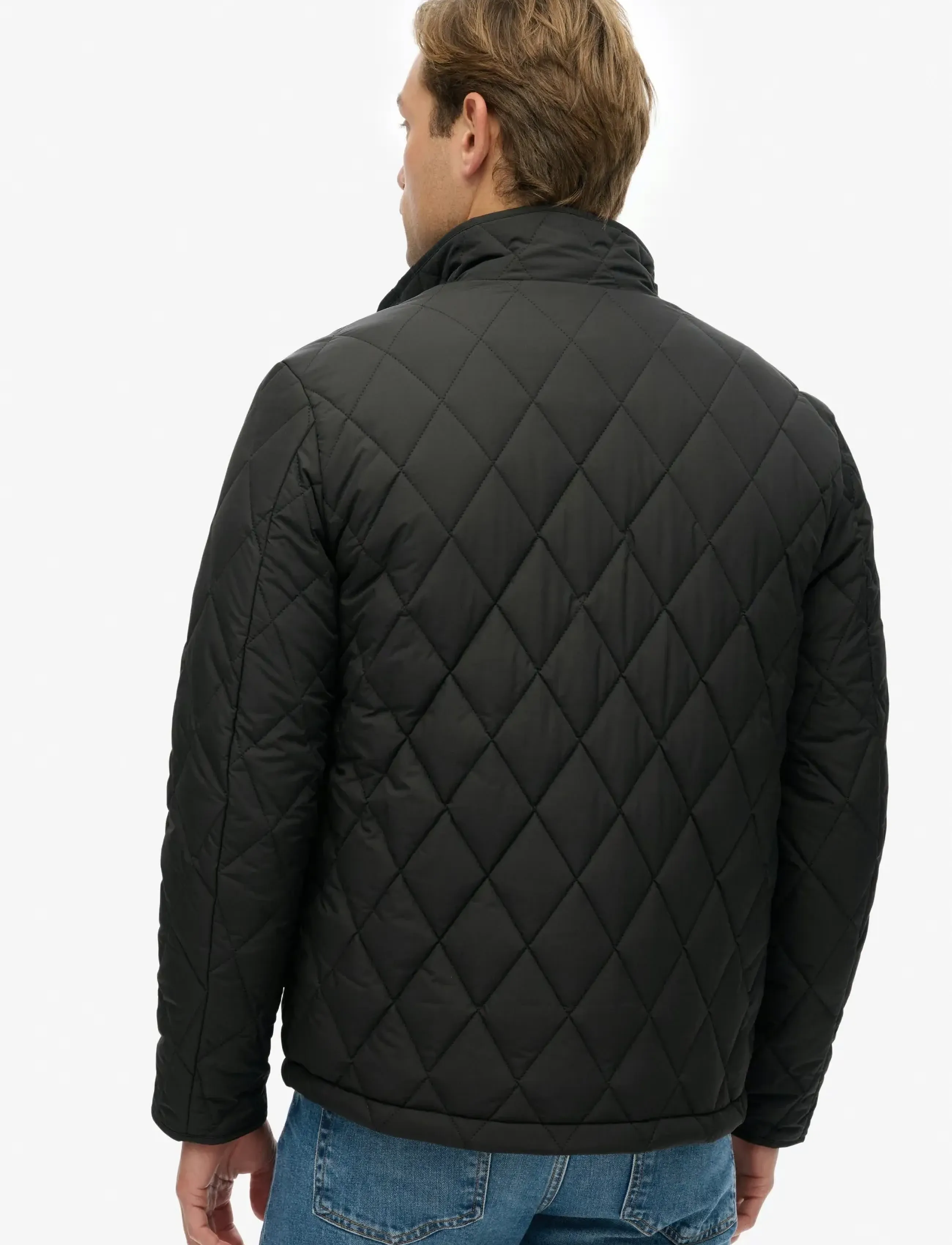 Superdry - QUILTED ESTATE COUNTRY JACKET - meteorite black - 1