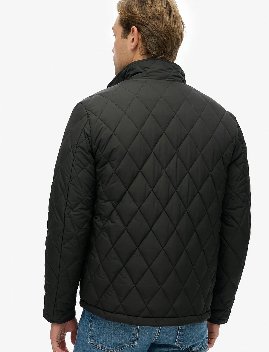 Superdry - QUILTED ESTATE COUNTRY JACKET - meteorite black - 1