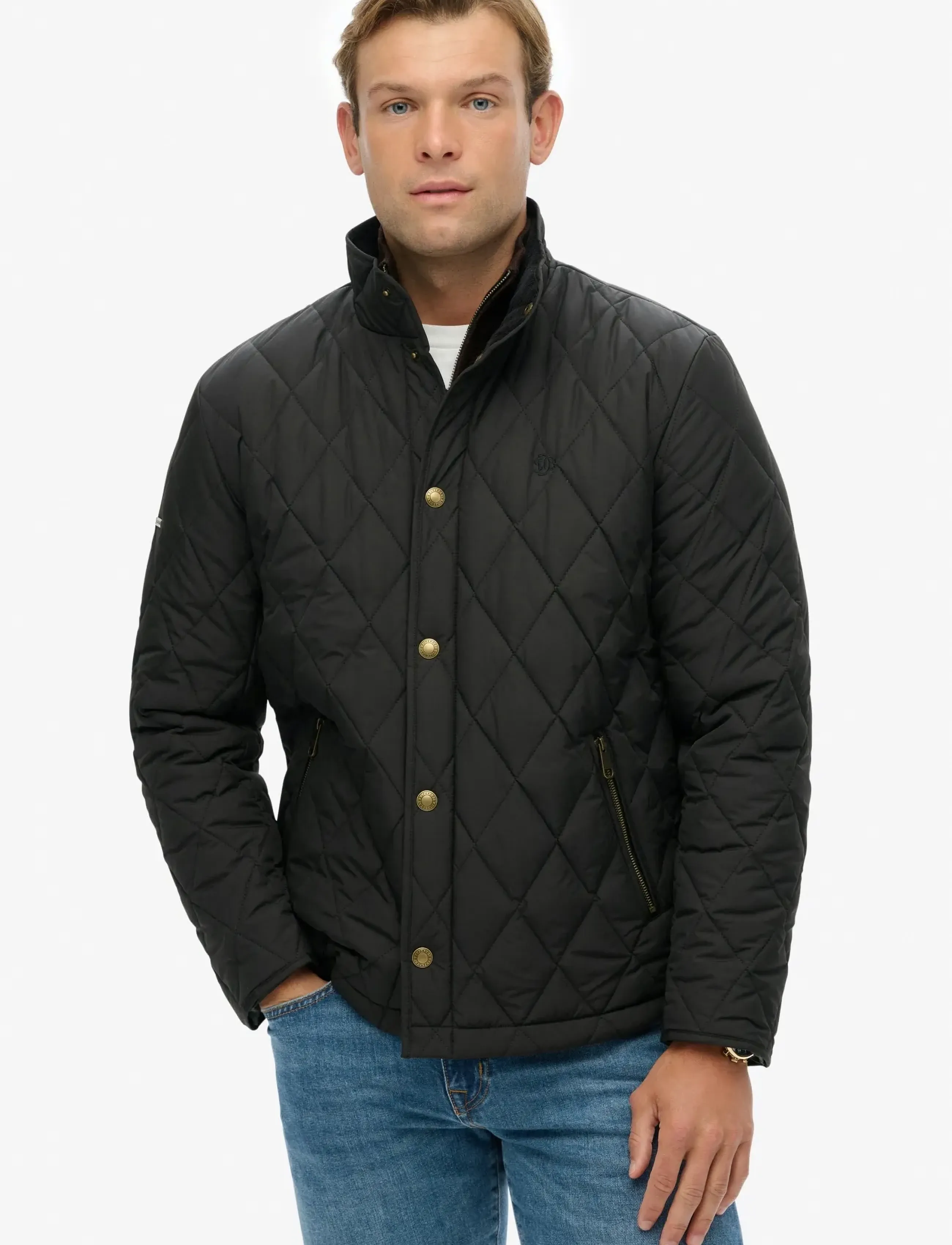 Superdry - QUILTED ESTATE COUNTRY JACKET - meteorite black - 3