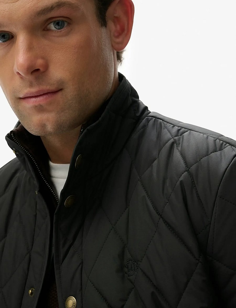 Superdry - QUILTED ESTATE COUNTRY JACKET - meteorite black - 4