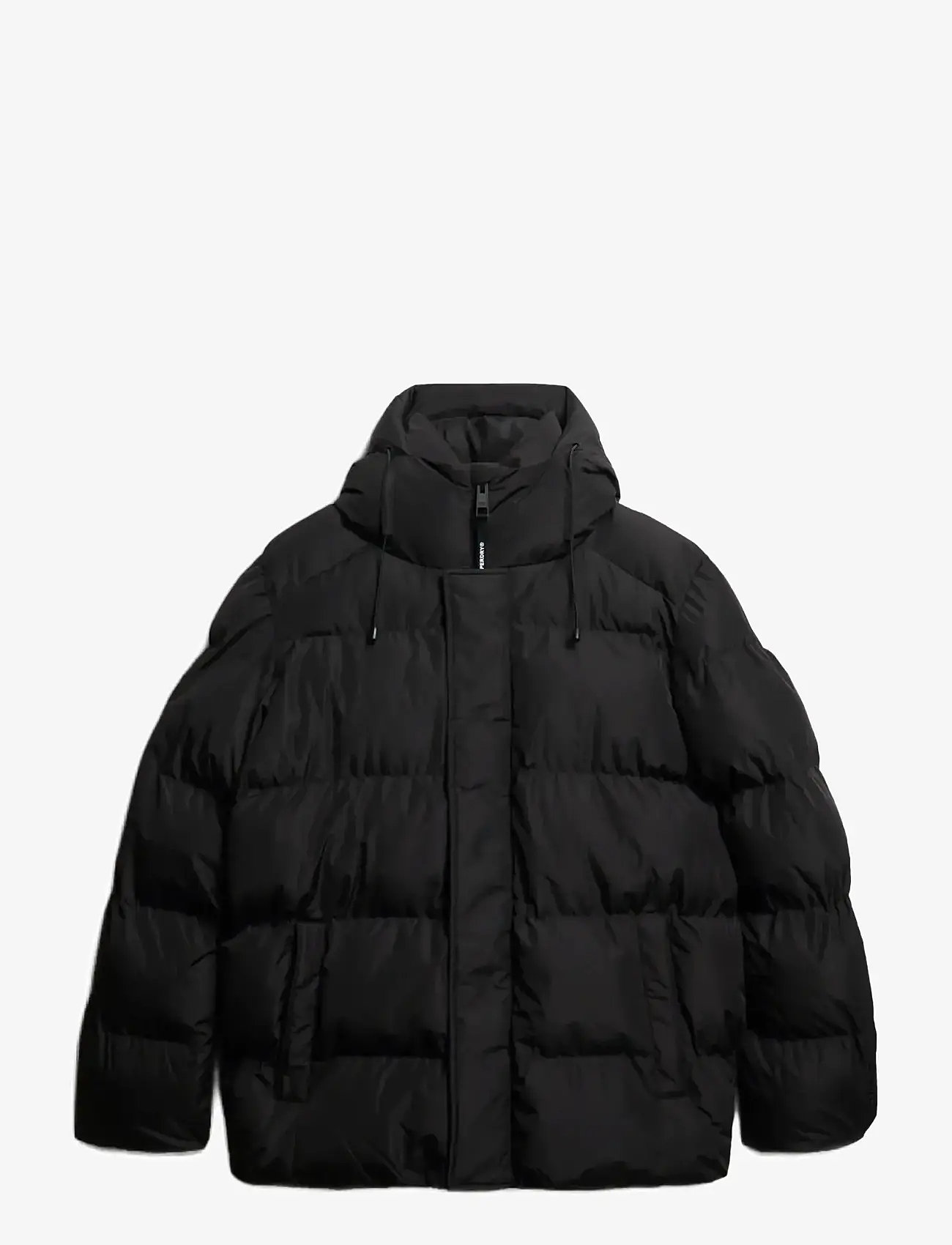 Superdry - HOODED 5 BAFFLE SPORTS PUFFER - winter jackets - black - 1