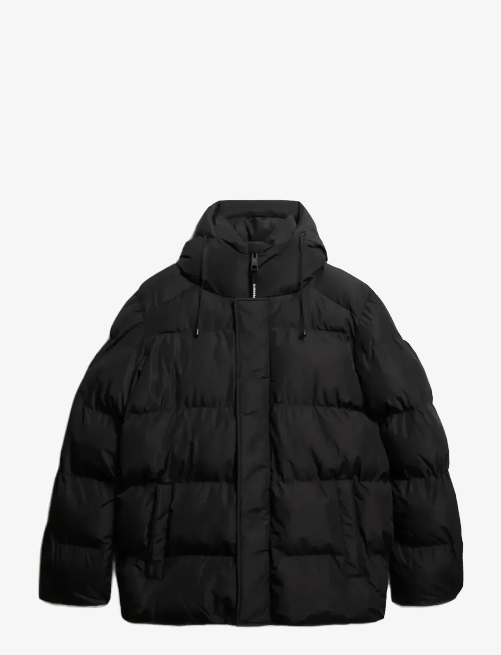 Superdry - HOODED 5 BAFFLE SPORTS PUFFER - talvejoped - black - 1