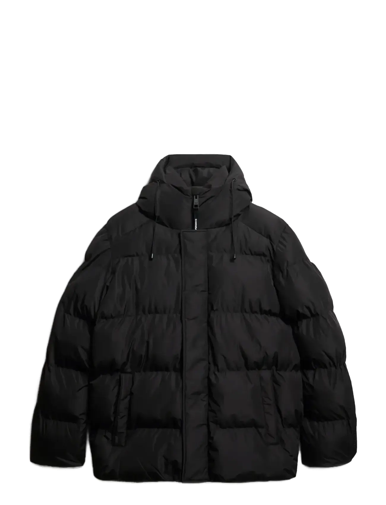 Superdry HOODED 5 BAFFLE SPORTS PUFFER - Superdry - BLACK / black