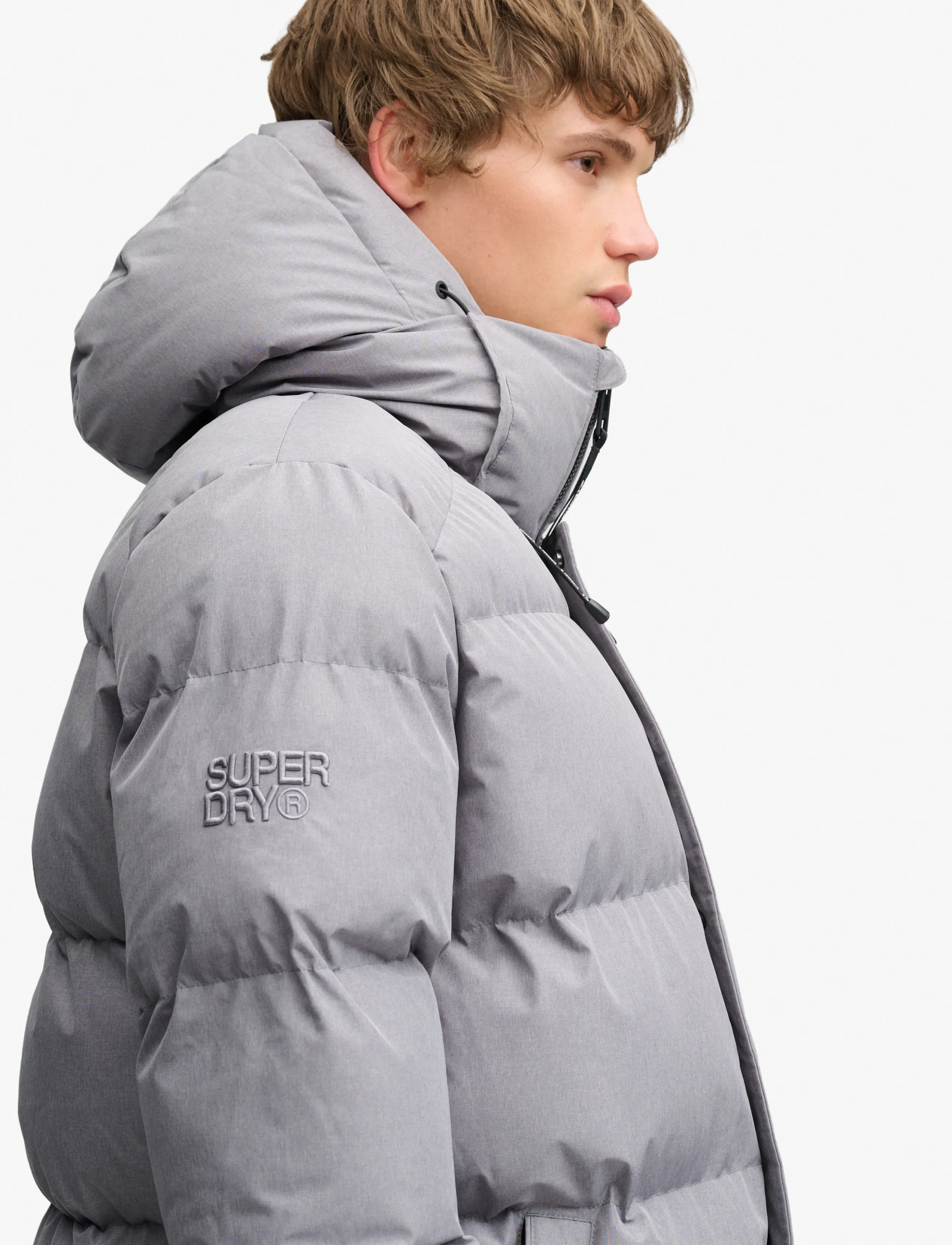 Superdry Hooded 5 Baffle Sports Puffer jackor herr – bild 5