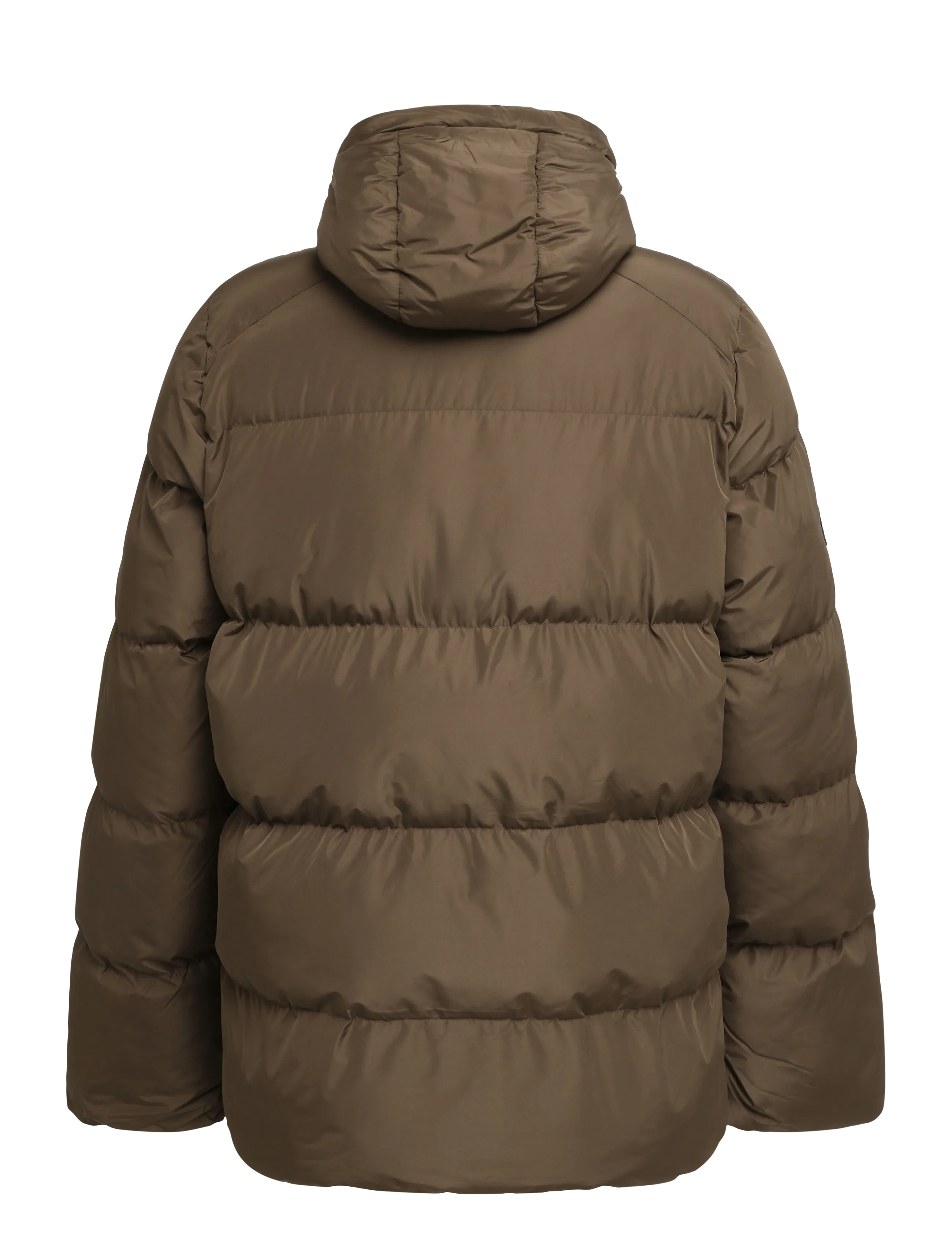 Superdry - HOODED 5 BAFFLE SPORTS PUFFER - dunjakker - slate brown - 2