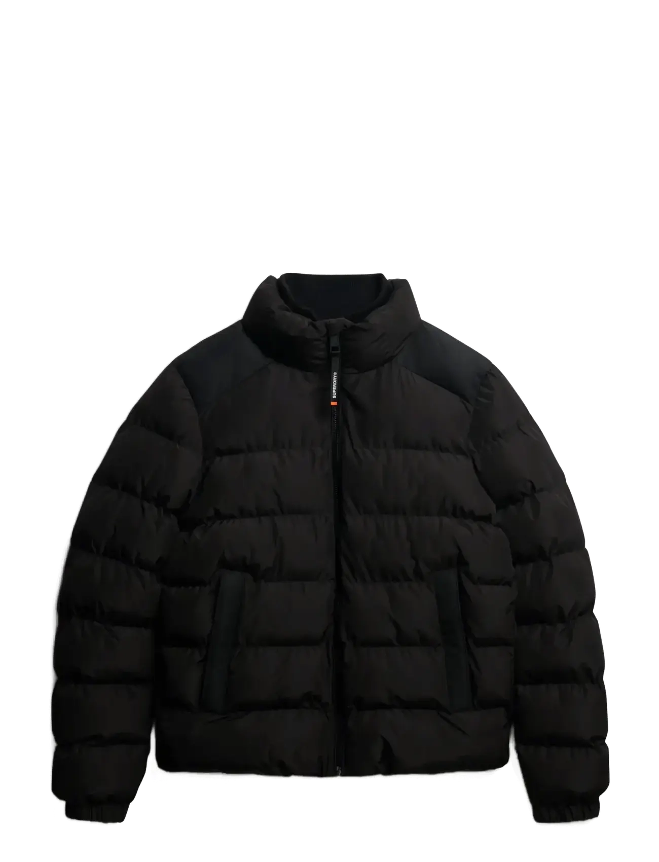 SUPERDRY Sport Puffer Jacke Schwarz - S - Herren