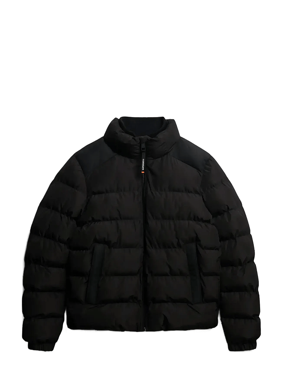 Superdry - SPORTS PUFFER JACKET - daunenjacken - black - 1