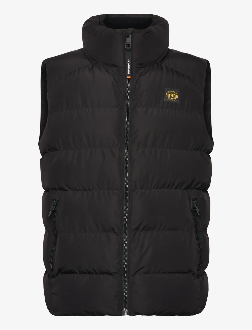 Superdry - SPORTS PUFFER GILET - vestid - black - 1