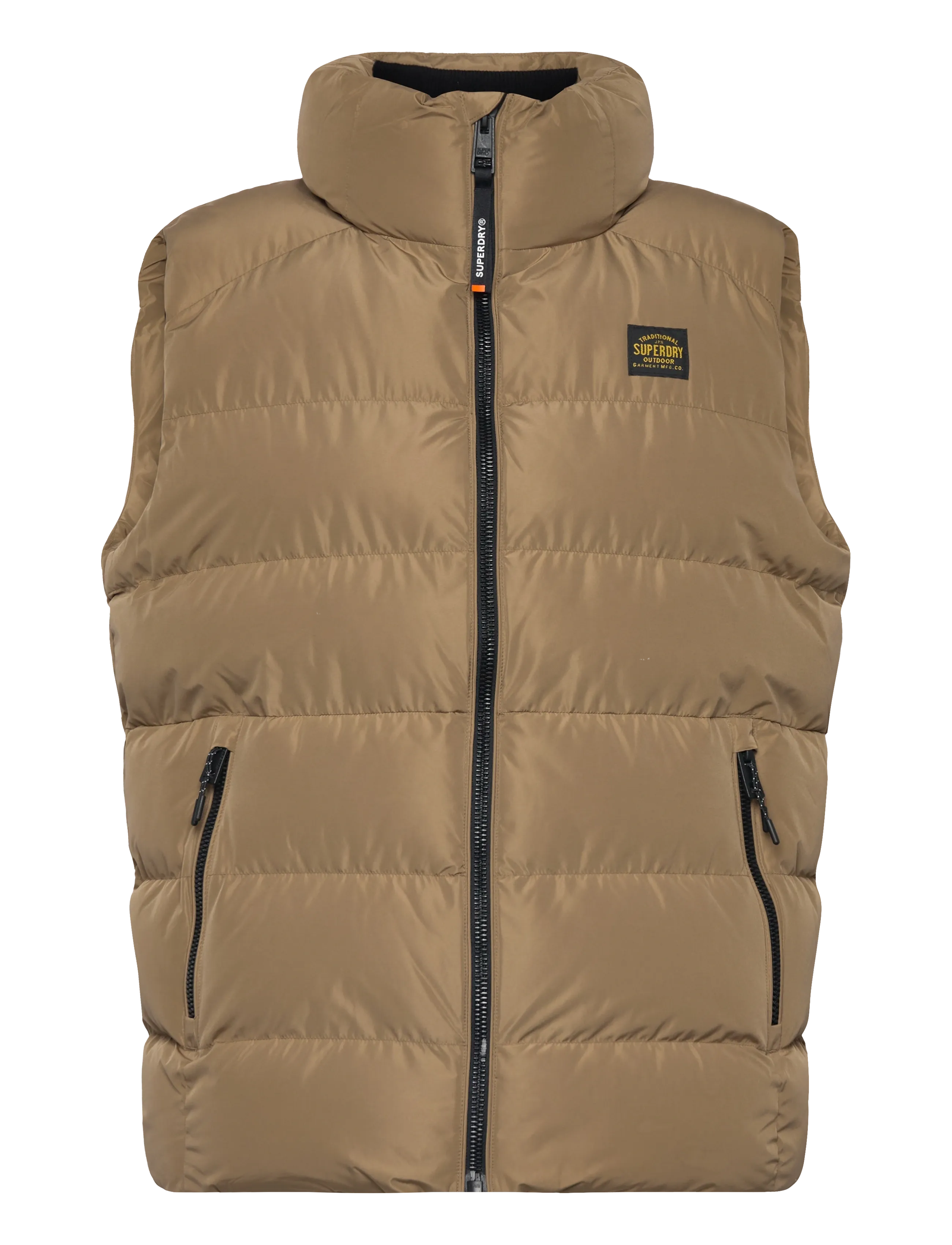 Superdry - SPORTS PUFFER GILET - rock stone - 1