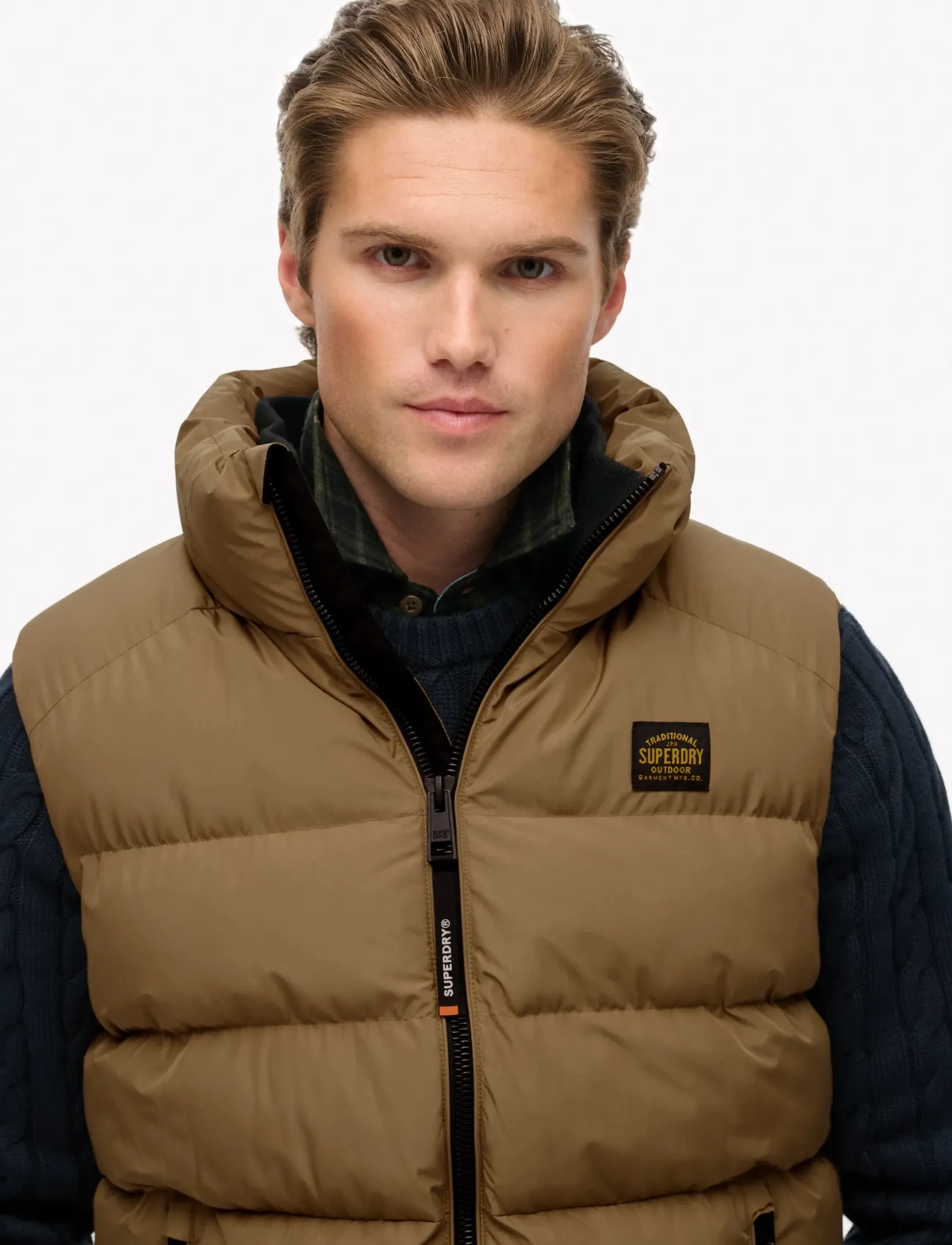 Superdry - SPORTS PUFFER GILET - rock stone - 3