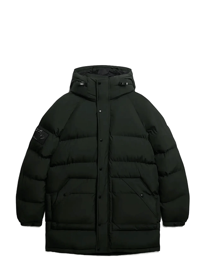 Superdry - XPD LONGLINE BAFFLE PARKA - parkas - surplus goods olive green - 1