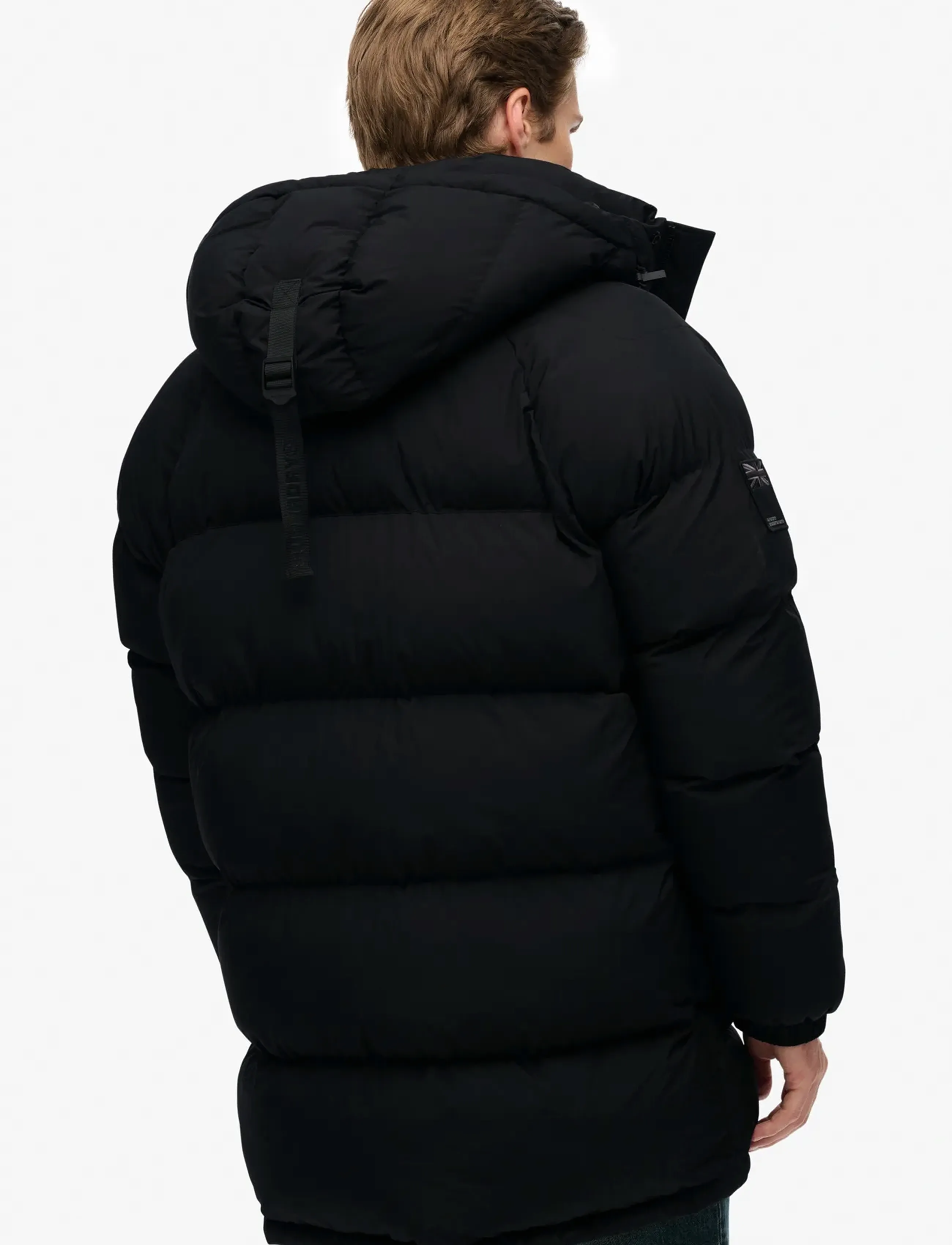 Superdry Xpd Longline Baffle Parka vinterjackor herr – bild 10