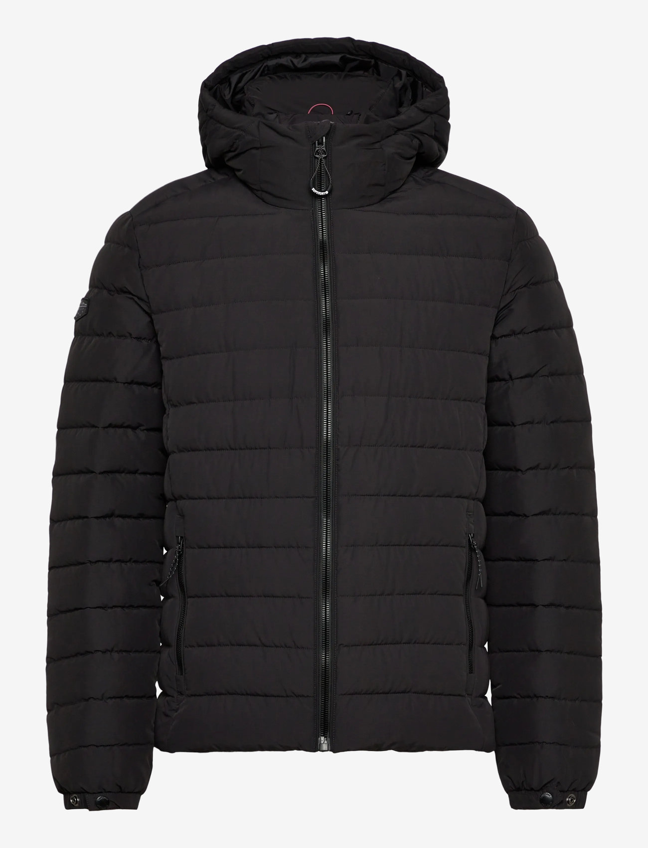 Superdry - HOODED FUJI PADDED JACKET - vinterjackor - black - 1