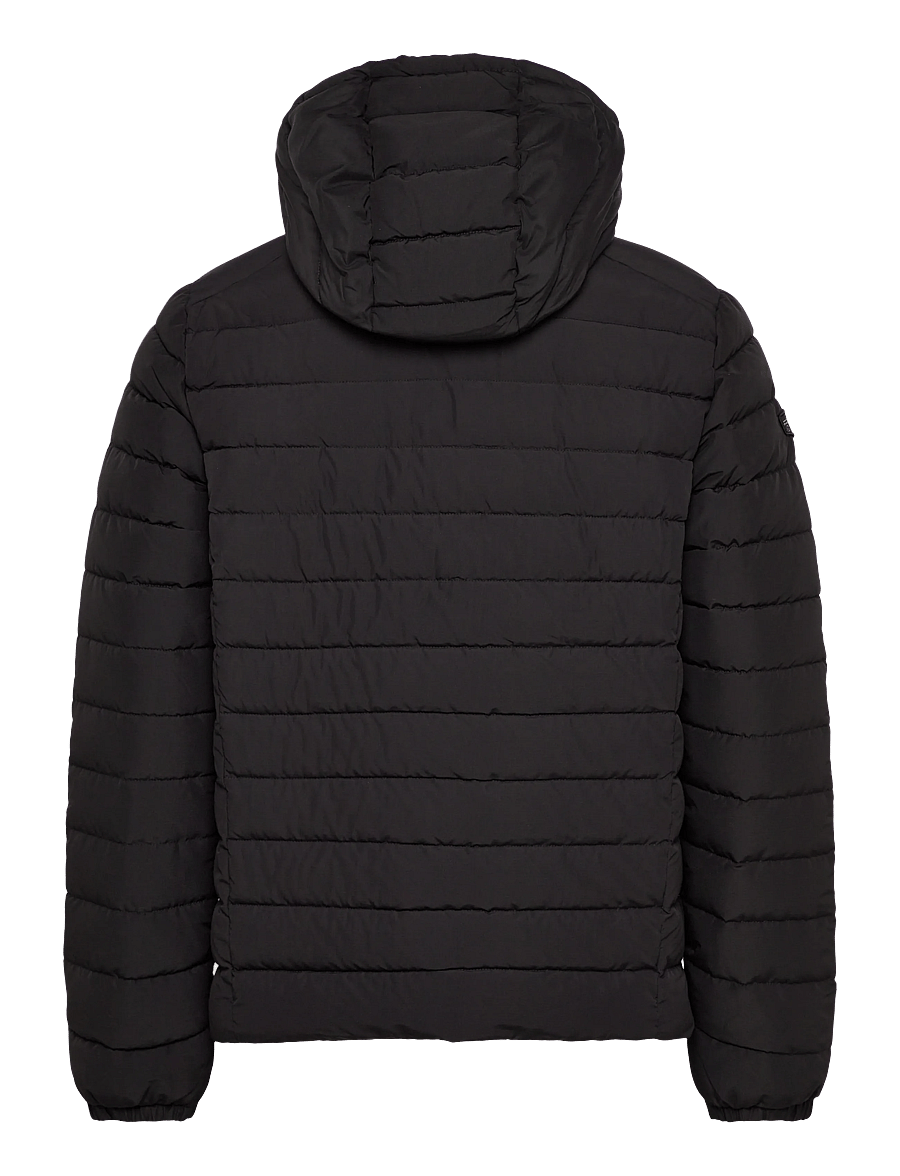 Superdry - HOODED FUJI PADDED JACKET - down jackets - black - 2