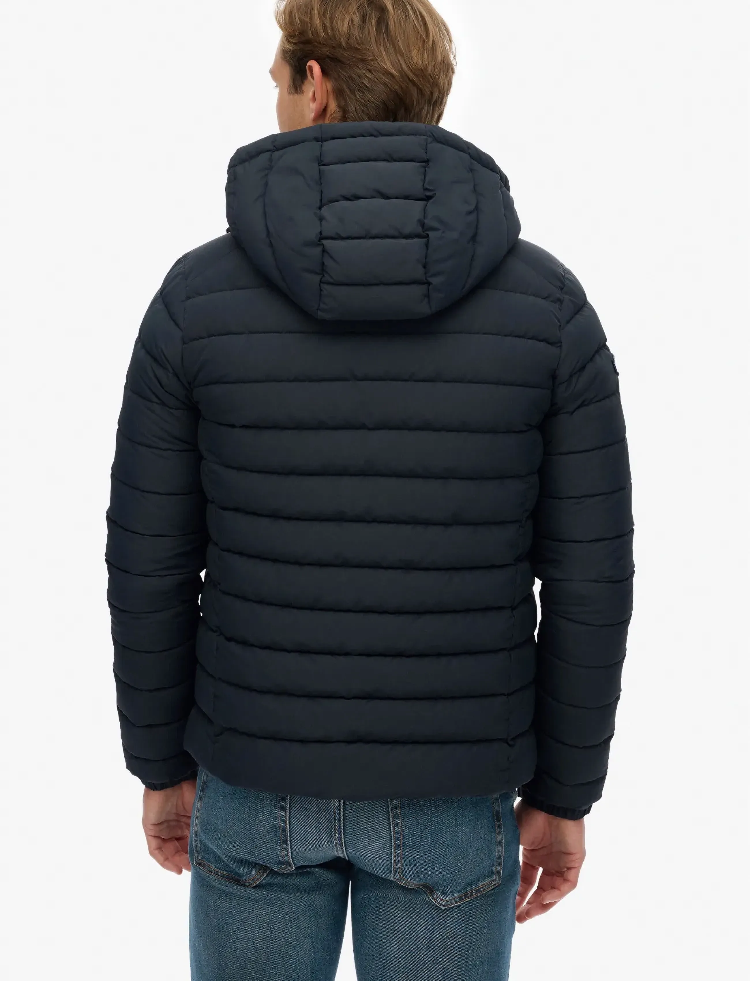 Superdry Hooded Fuji Padded Jacket dunjackor herr – bild 9