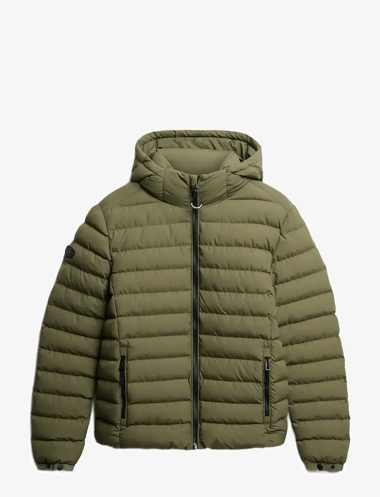 Superdry - HOODED FUJI PADDED JACKET - sügisjakid - shooting olive - 0