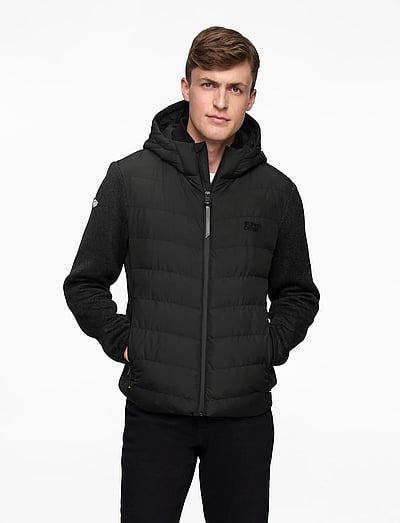 Hooded Storm Knit Hybrid Jkt - Forede Jakker