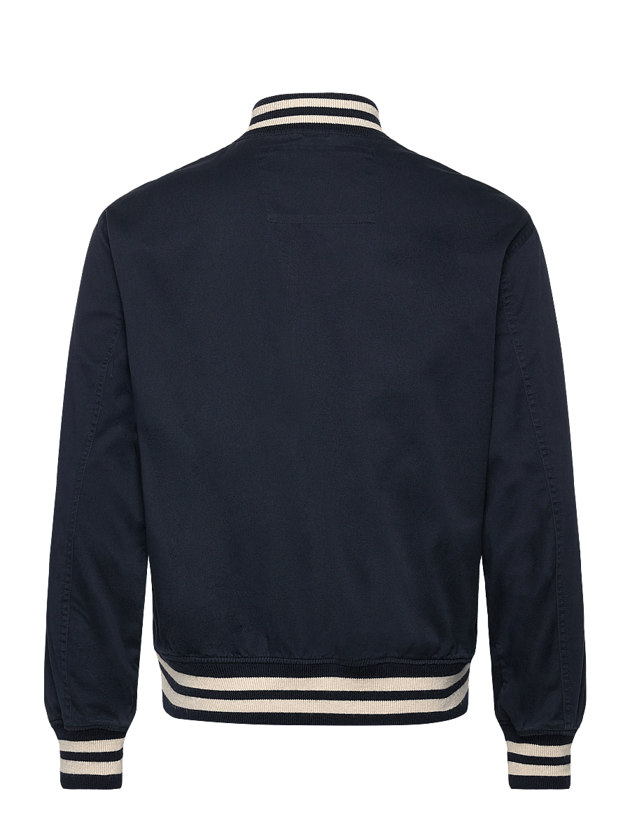 Superdry - TWILL VARSITY BOMBER JKT - varsity jackets - eclipse navy - 2