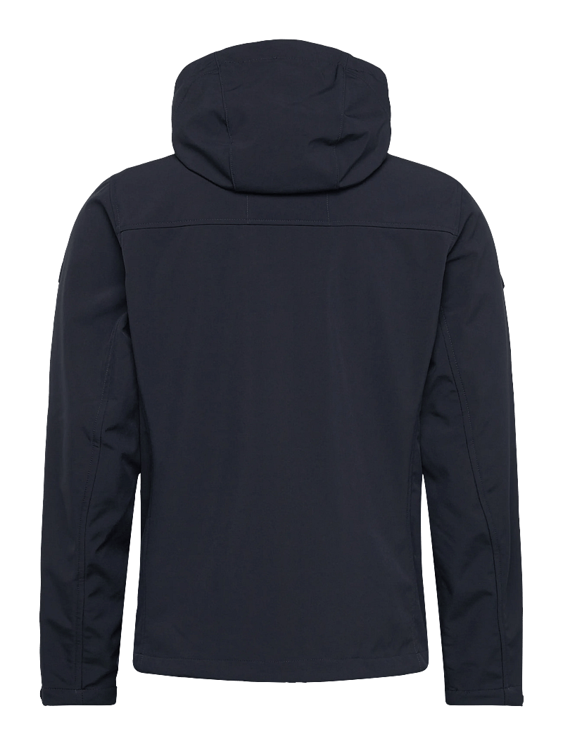 Superdry - HOODED SOFTSHELL TREKKER JKT - outdoor jacken - eclipse navy - 2