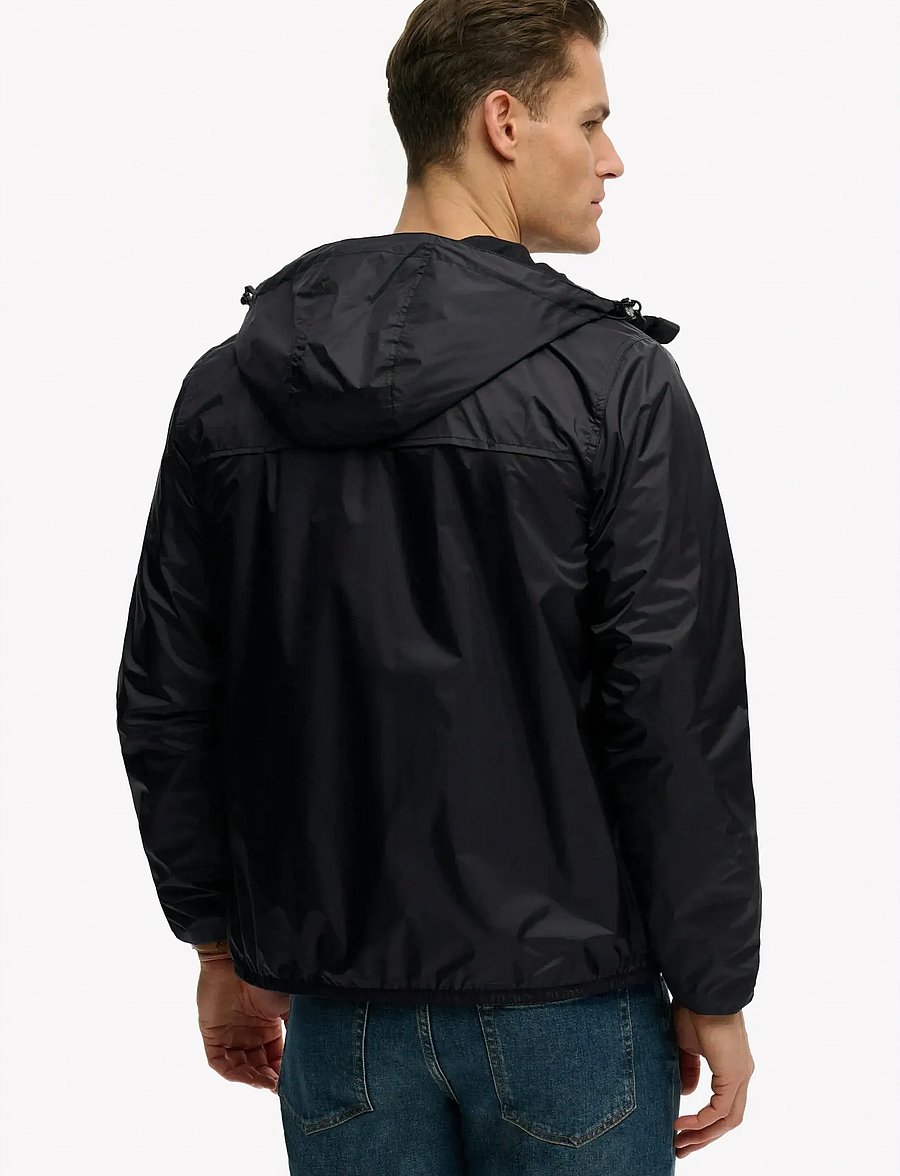 Superdry - ESSENTIAL TRI WINDBREAKER JKT - outdoor jacken - black - 2