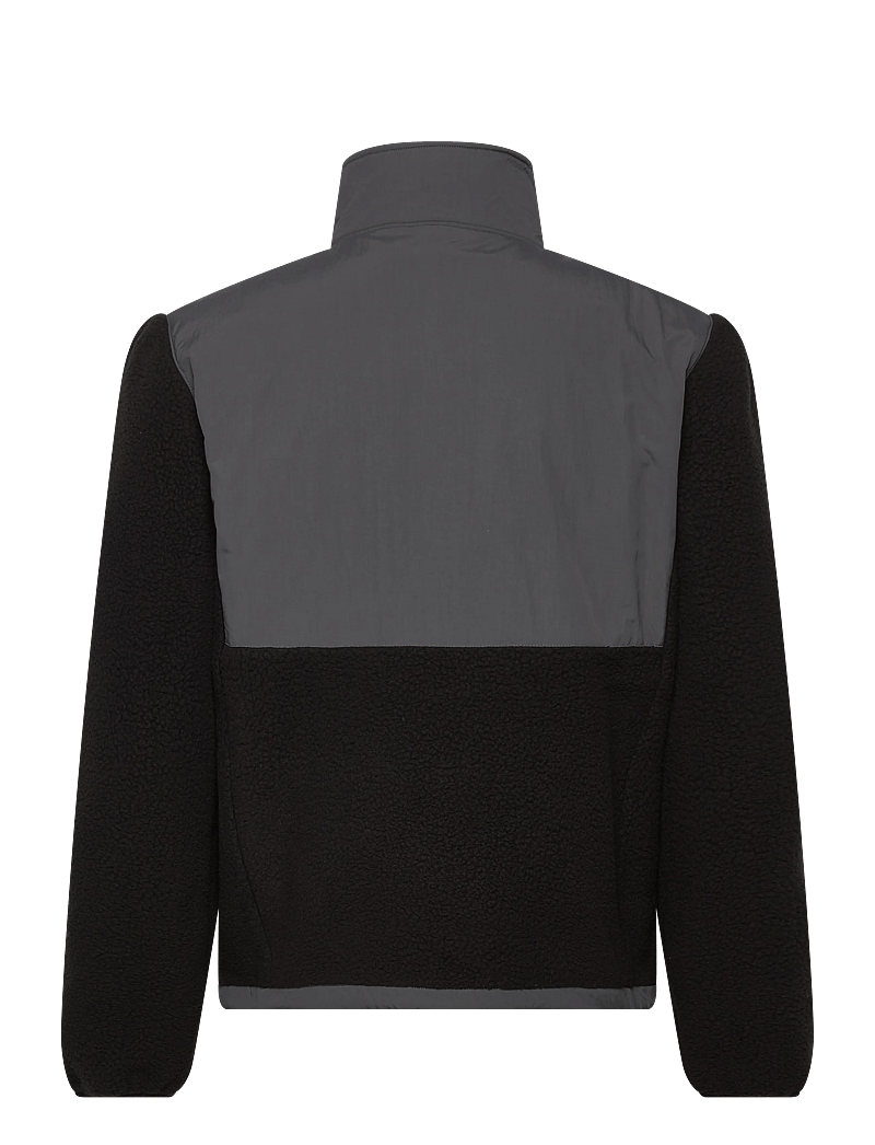 Superdry - POLAR FLEECE HYBRID TREKKER - hübriidjoped - black/black - 2