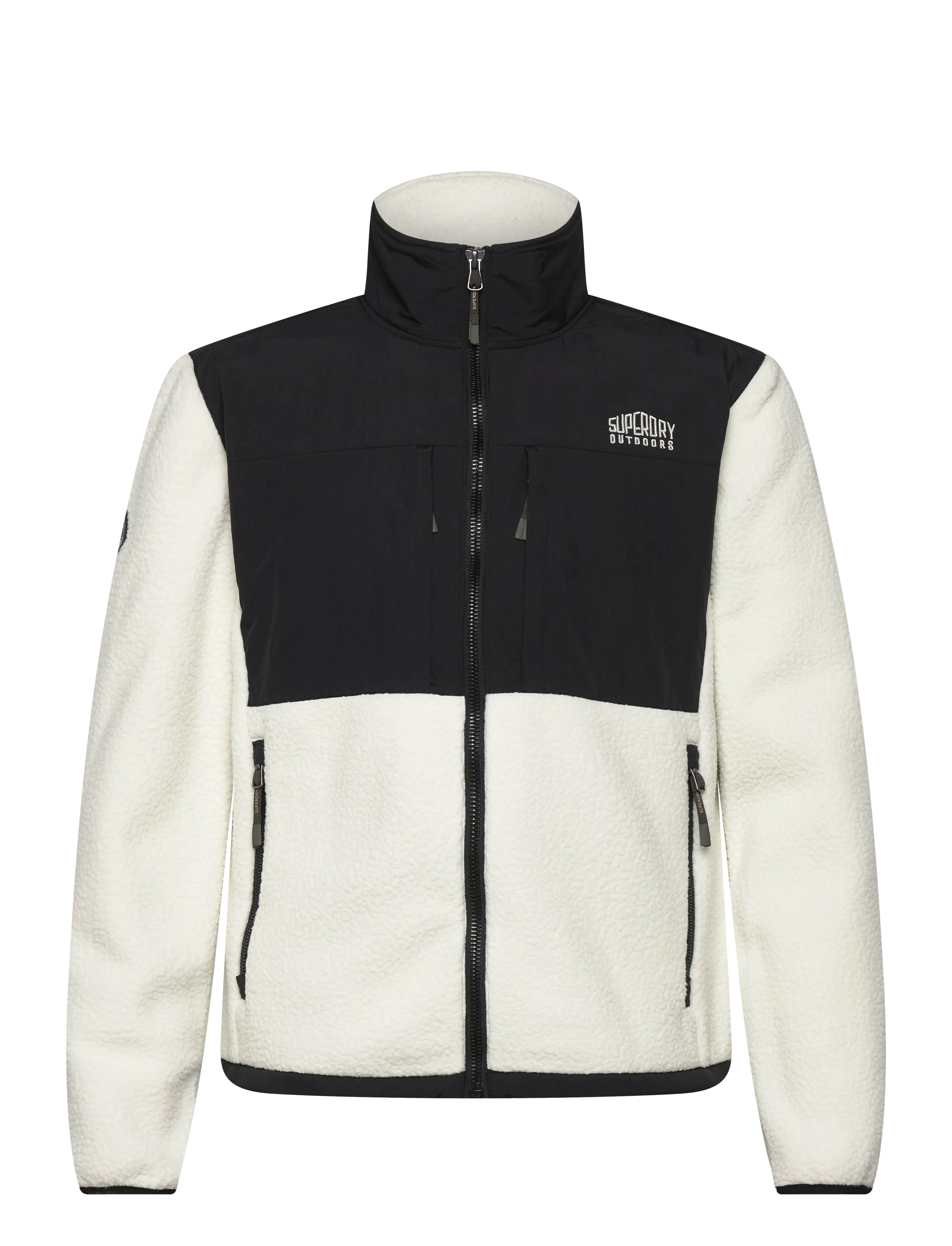 SUPERDRY Polar Fleece Hybrid Trekker Weiß - S - Herren