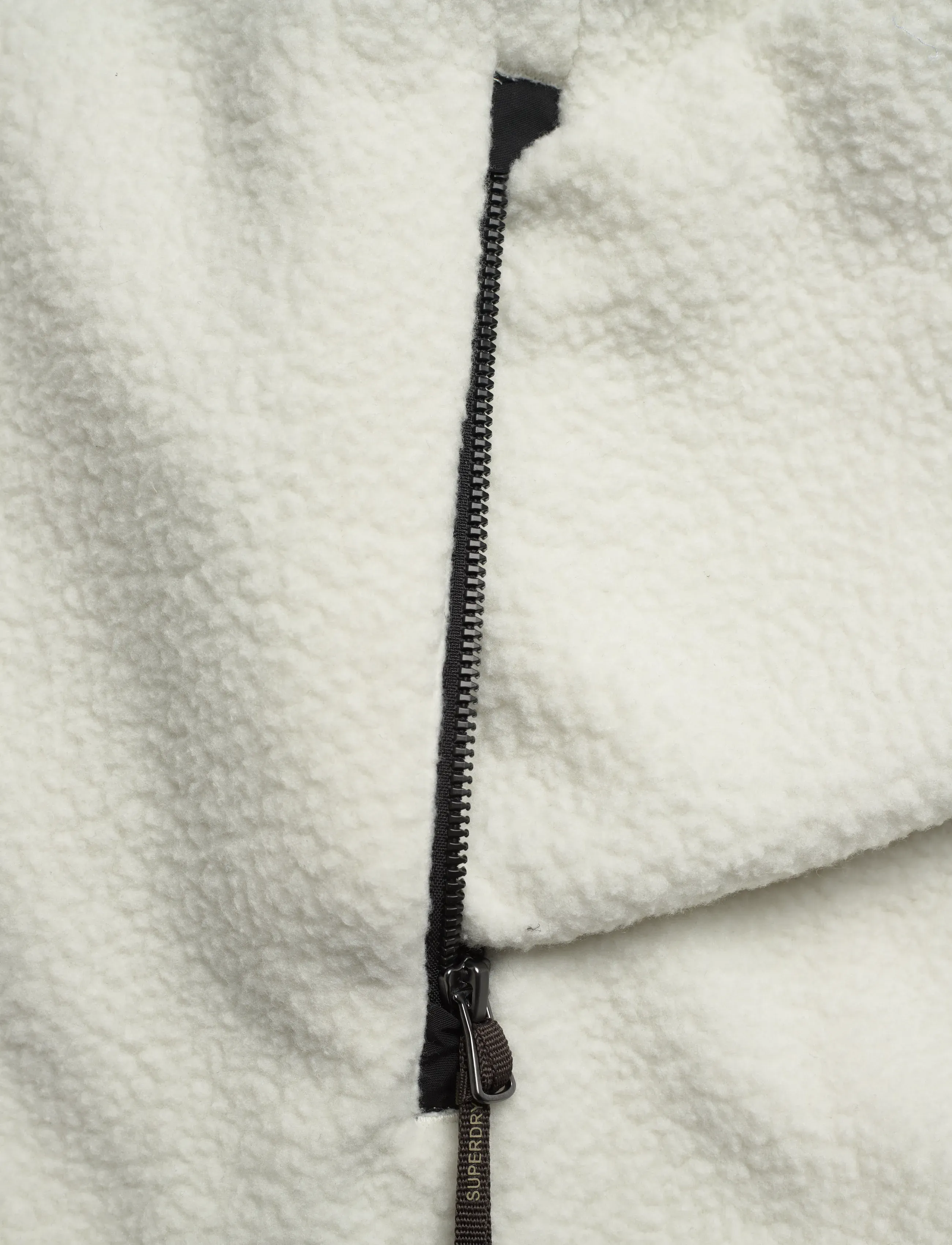 Superdry - POLAR FLEECE HYBRID TREKKER - hybridjakker - foggy dew/black - 5