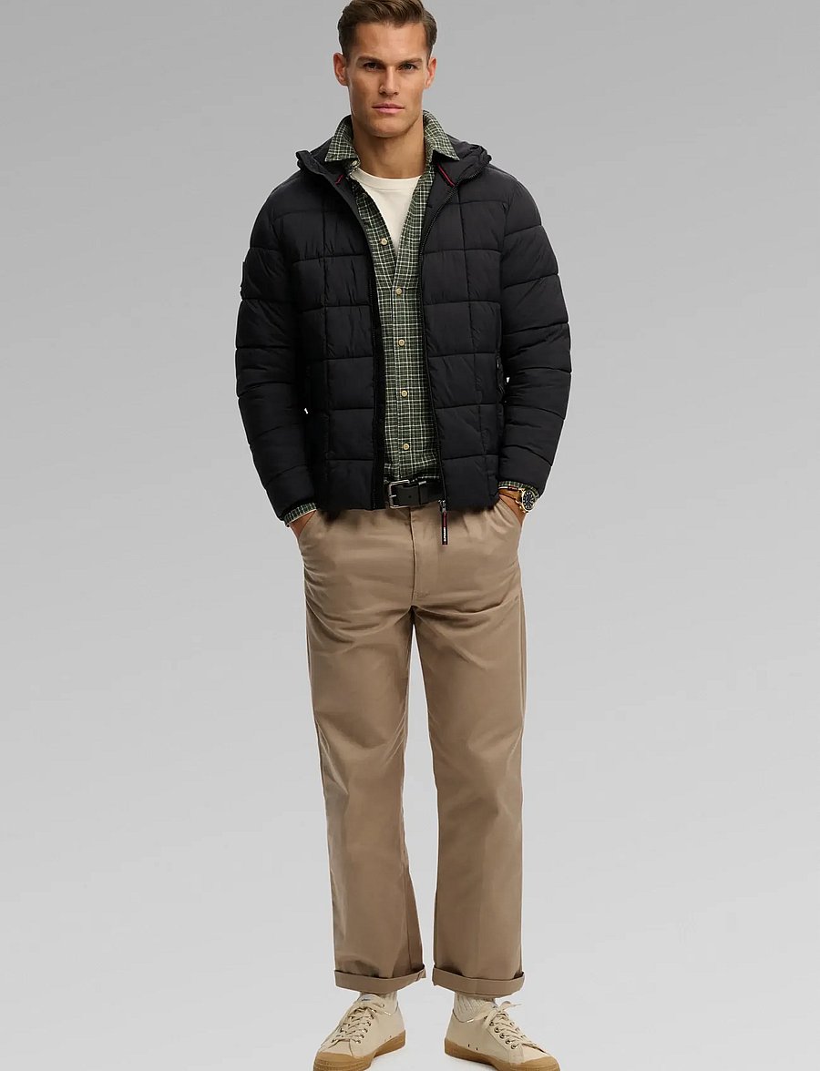 Superdry - HOOD BOX QUILT FUJI LITE JKT - black - 3