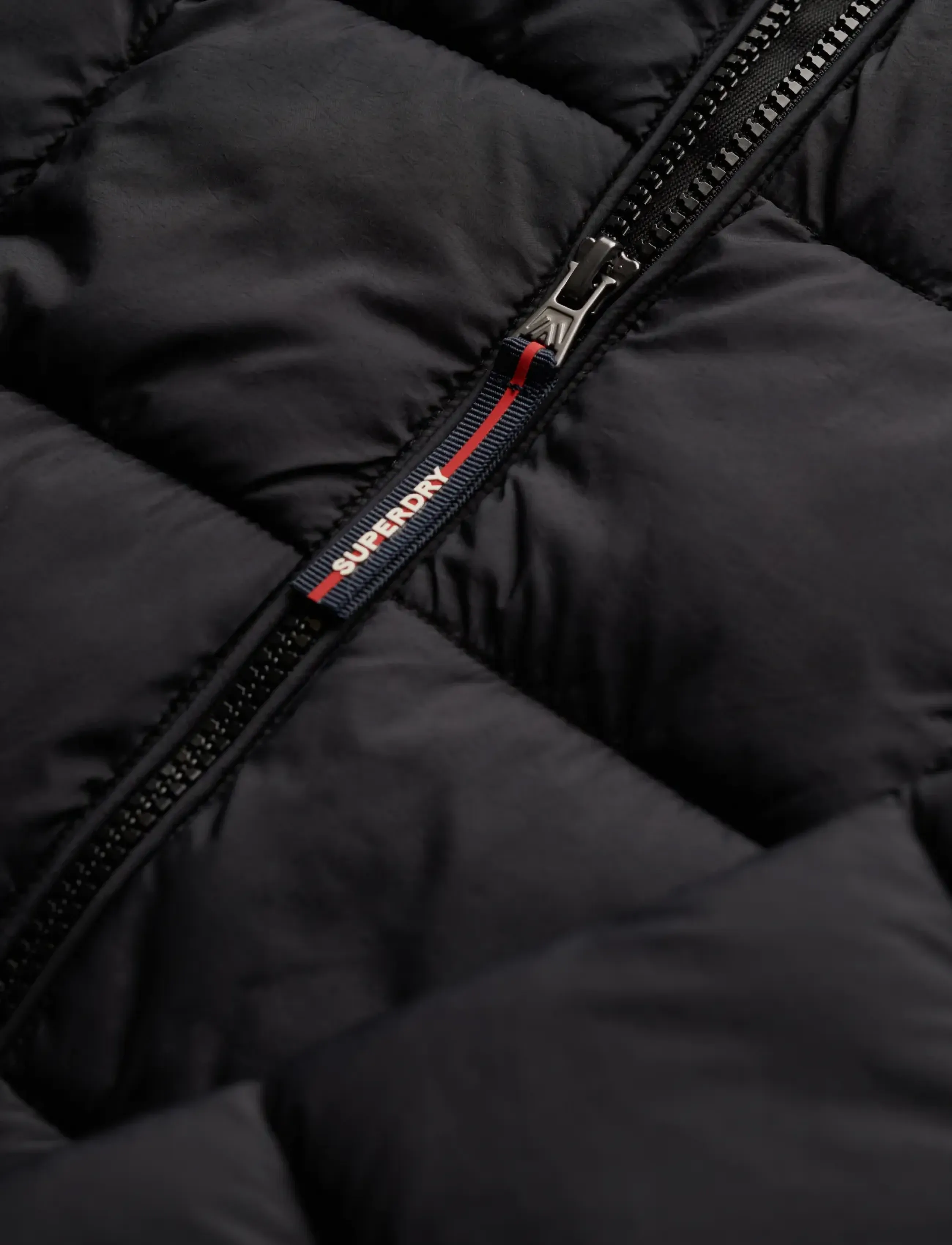 Superdry - HOOD BOX QUILT FUJI LITE JKT - höstjackor - black - 5