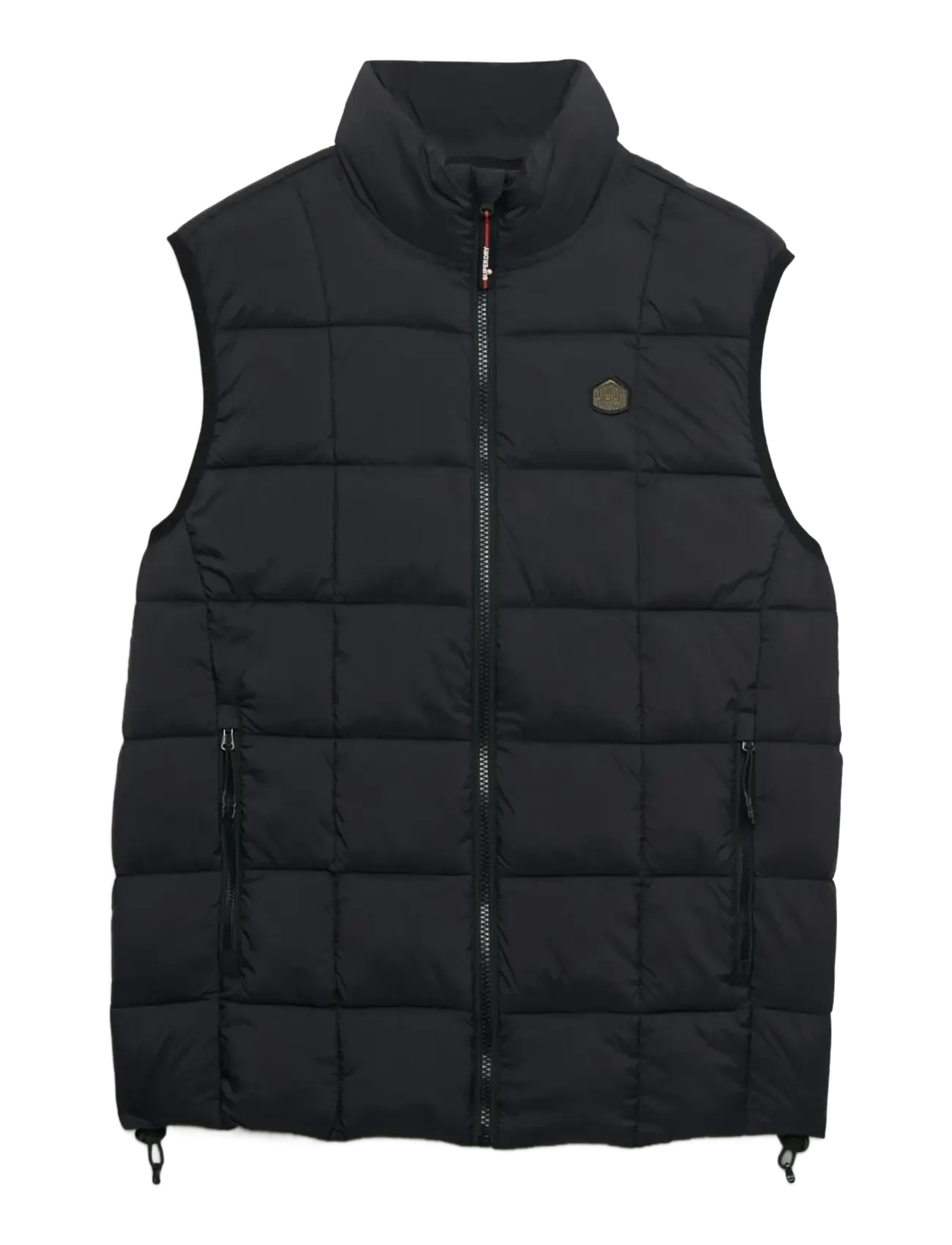Superdry - BOX QUILT FUJI LITE GILET - black - 1