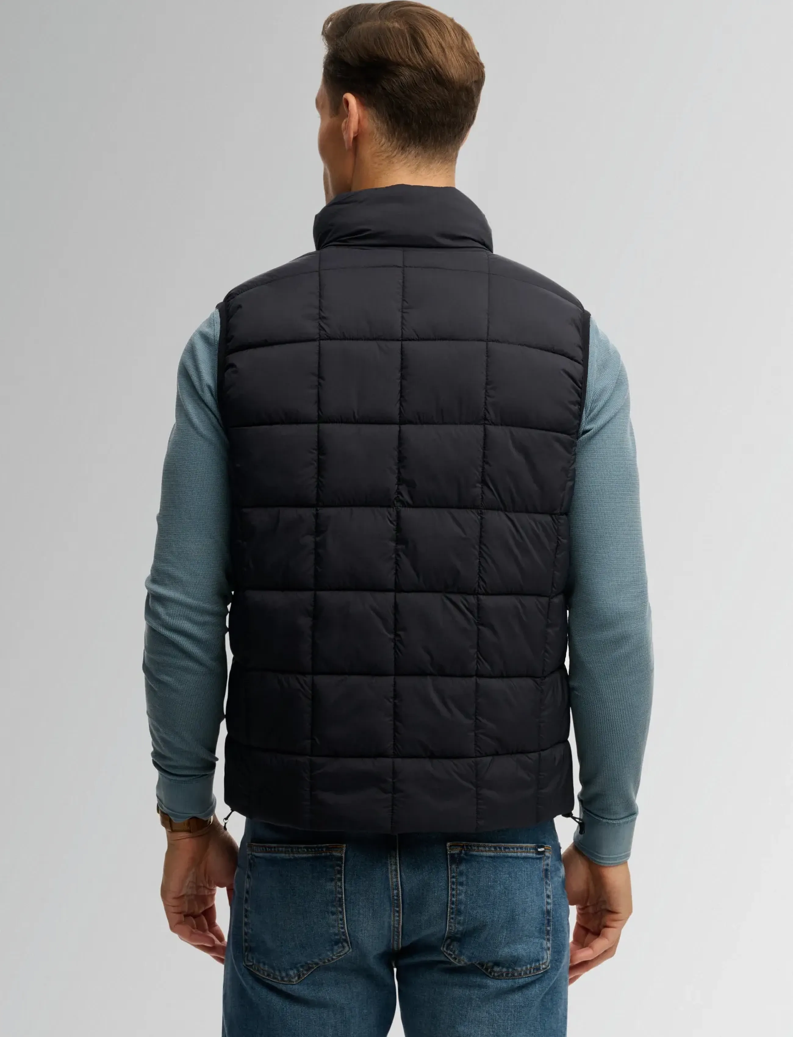 Superdry - BOX QUILT FUJI LITE GILET - black - 2