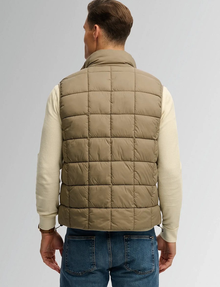 Superdry - BOX QUILT FUJI LITE GILET - veste - covert green - 3