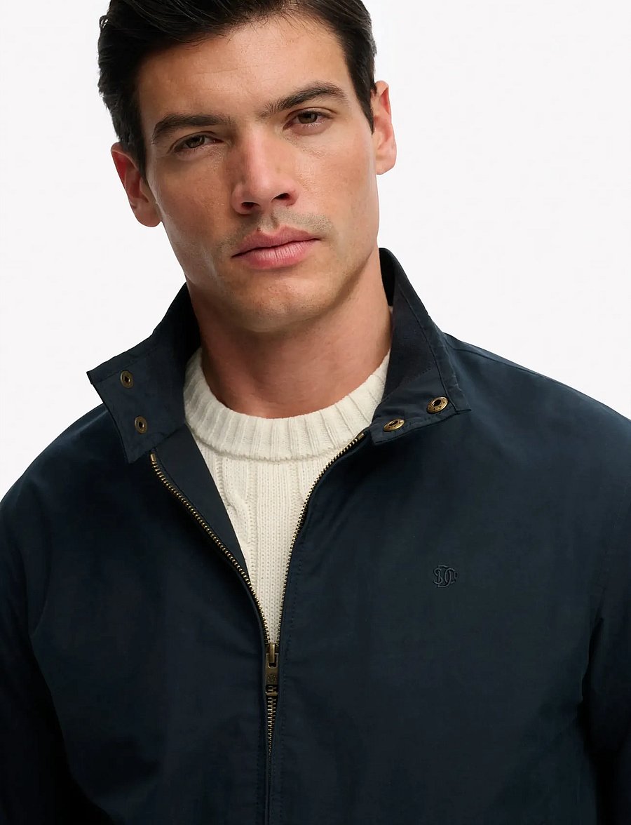 Superdry - CLASSIC HARRINGTON JACKET - forårsjakker - eclipse navy - 3
