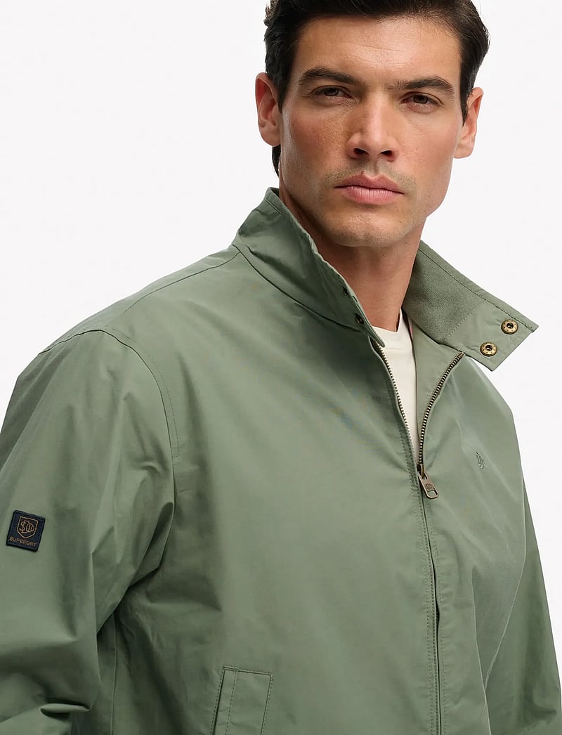 Superdry - CLASSIC HARRINGTON JACKET - forårsjakker - lily pad green - 3