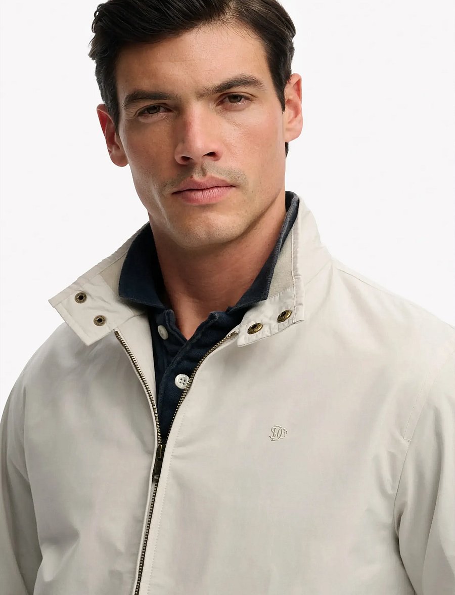 Superdry - CLASSIC HARRINGTON JACKET - forårsjakker - rainy day grey - 3