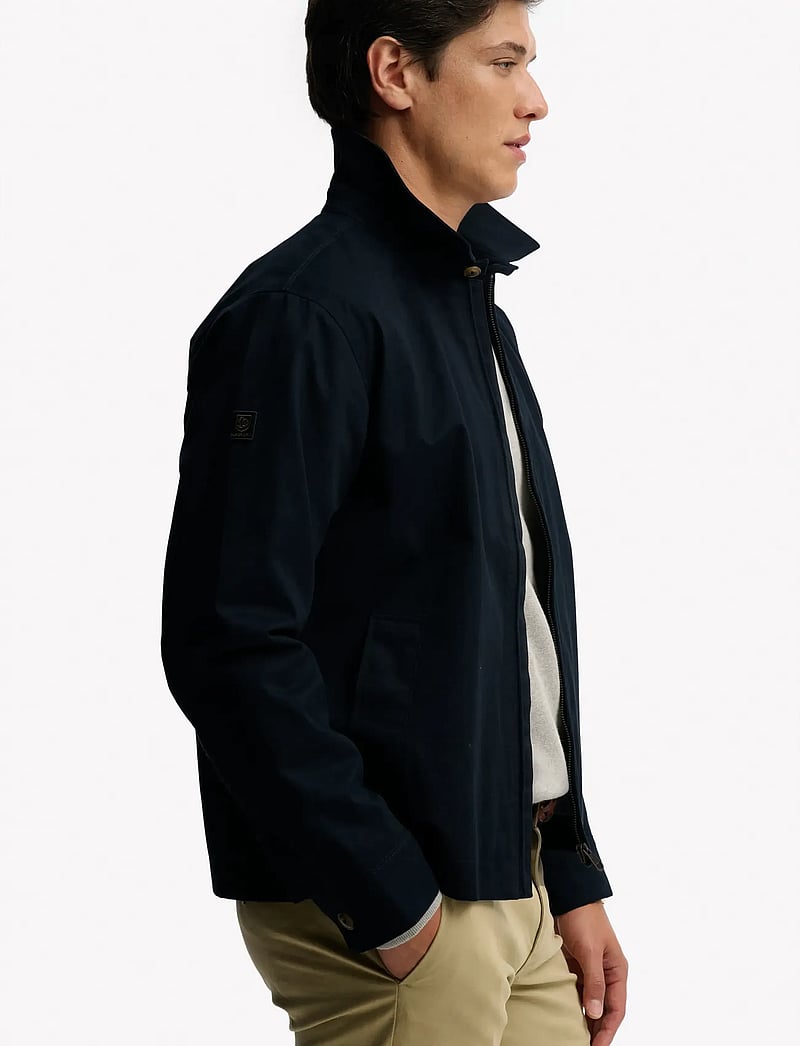 Superdry - COLLARED HARRINGTON - vårjackor - eclipse navy - 5