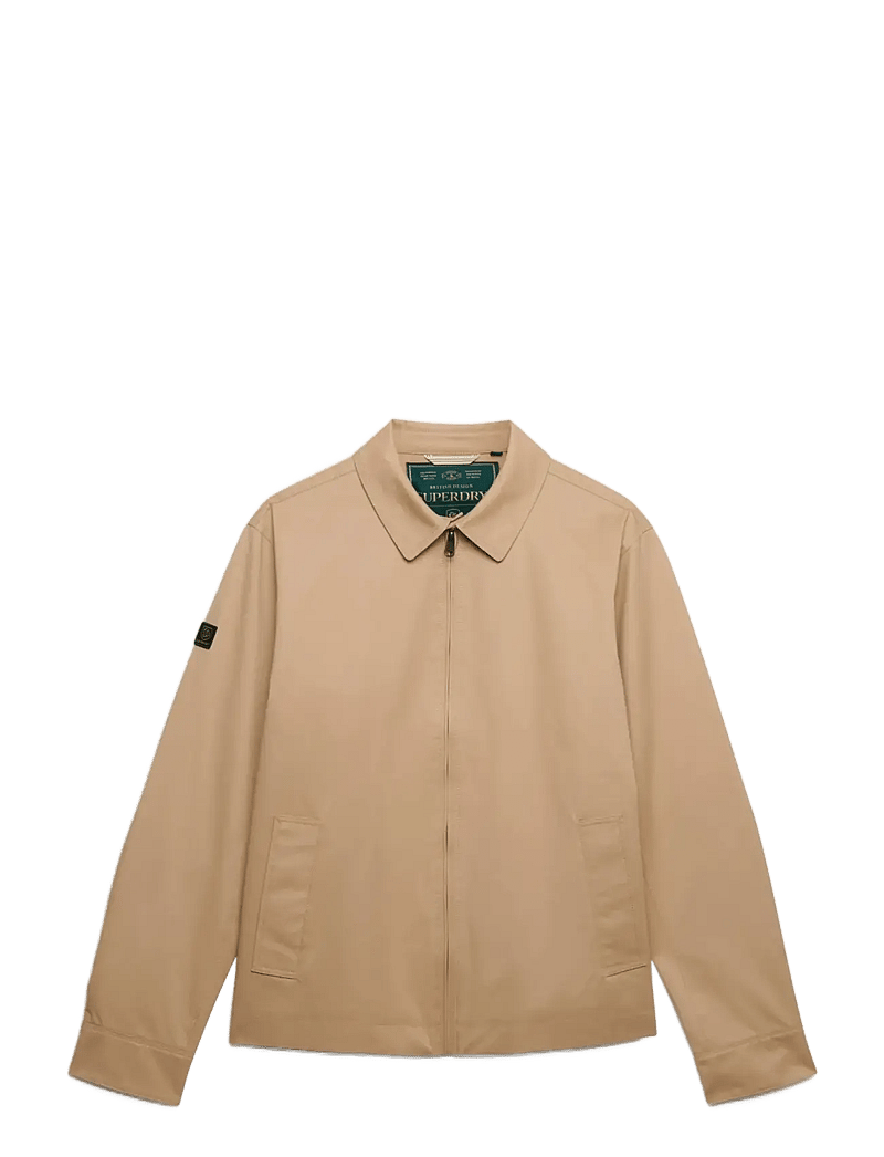 Superdry - COLLARED HARRINGTON - forårsjakker - shaker beige - 1
