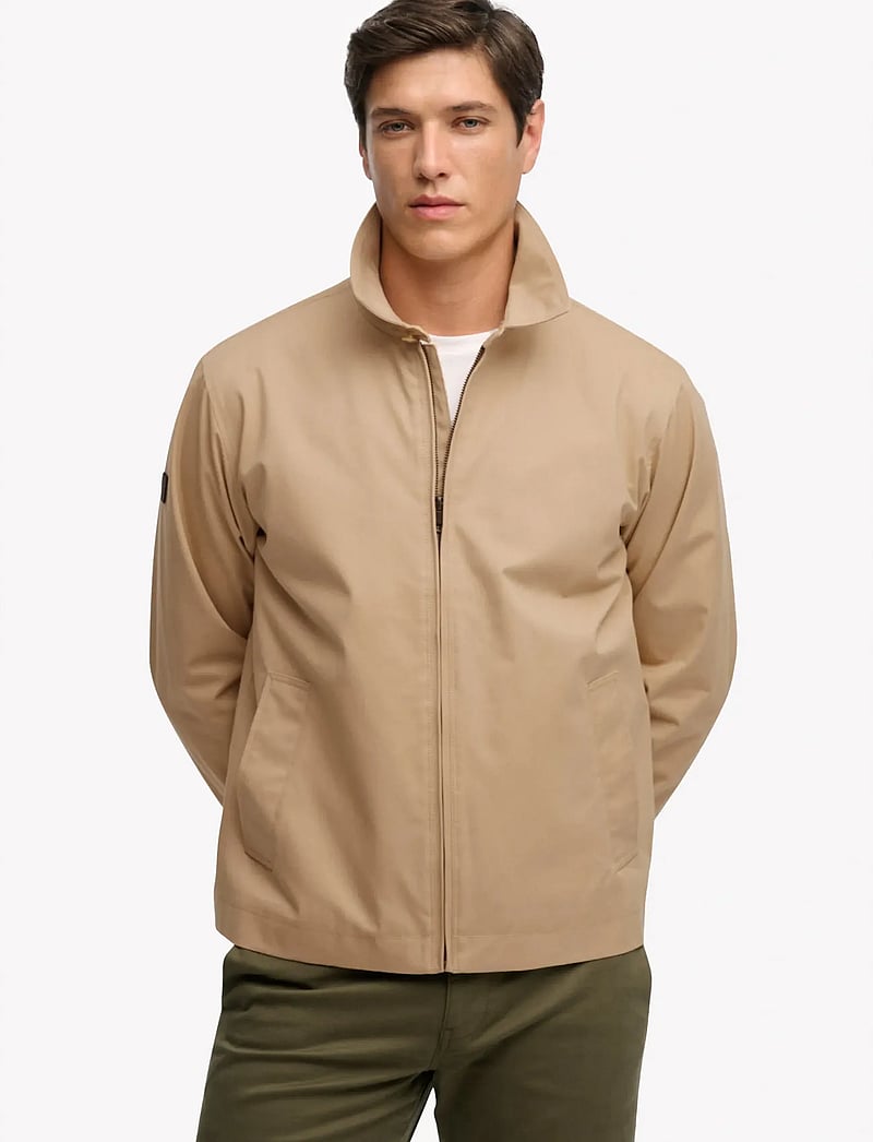 Superdry - COLLARED HARRINGTON - forårsjakker - shaker beige - 3
