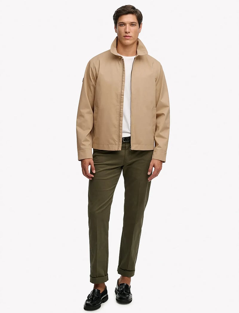 Superdry - COLLARED HARRINGTON - forårsjakker - shaker beige - 5