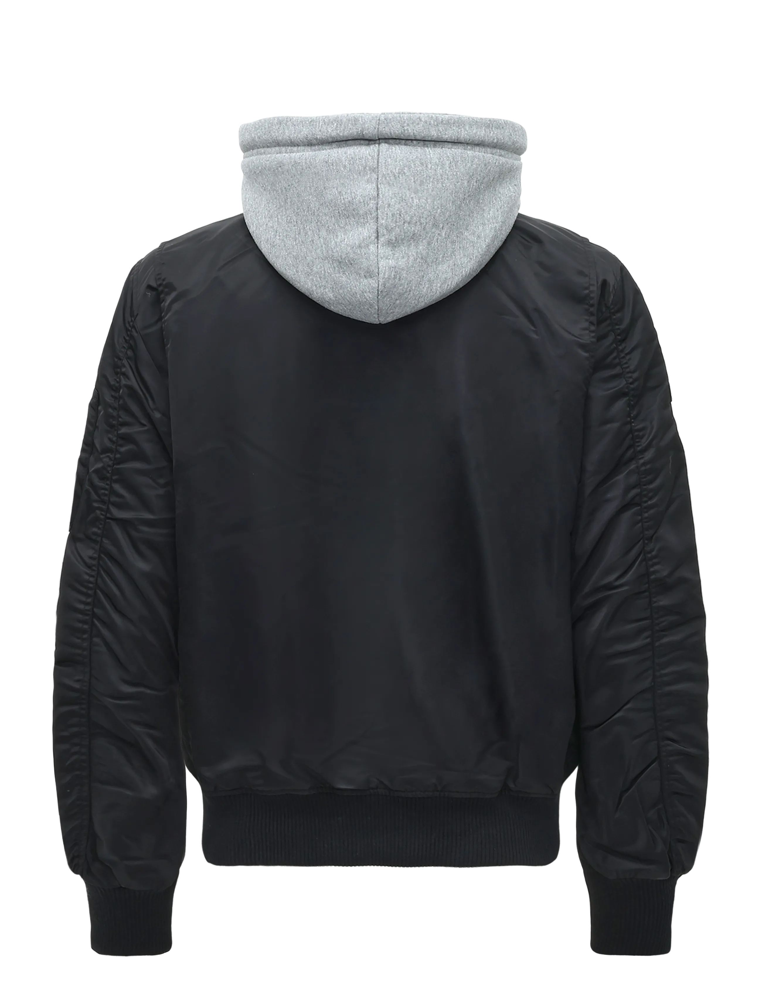 Superdry - HOODED MA1 BOMBER JKT - sügisjoped - jet black - 2