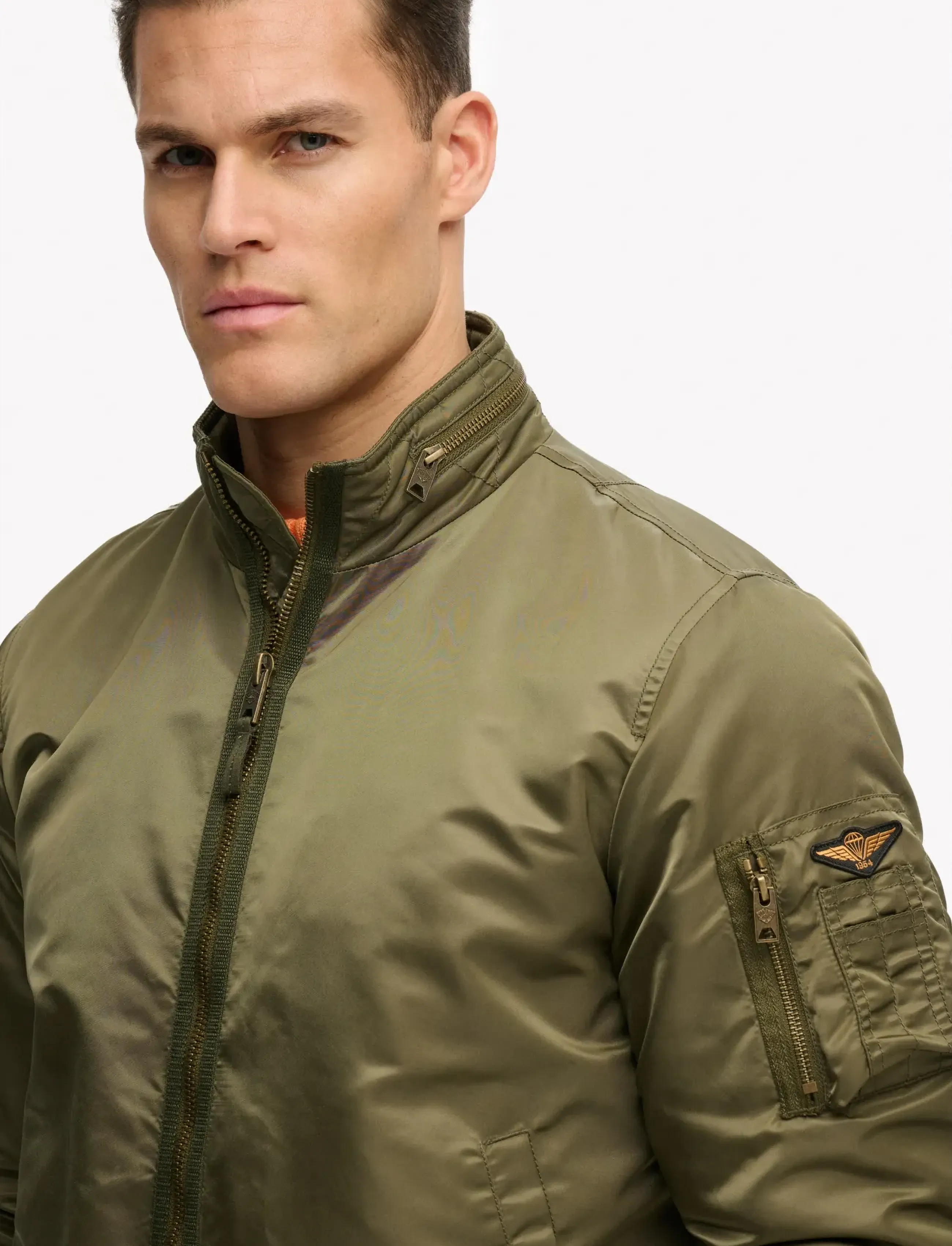 Superdry - MA1 BOMBER JKT - spring jackets - olive night green - 3