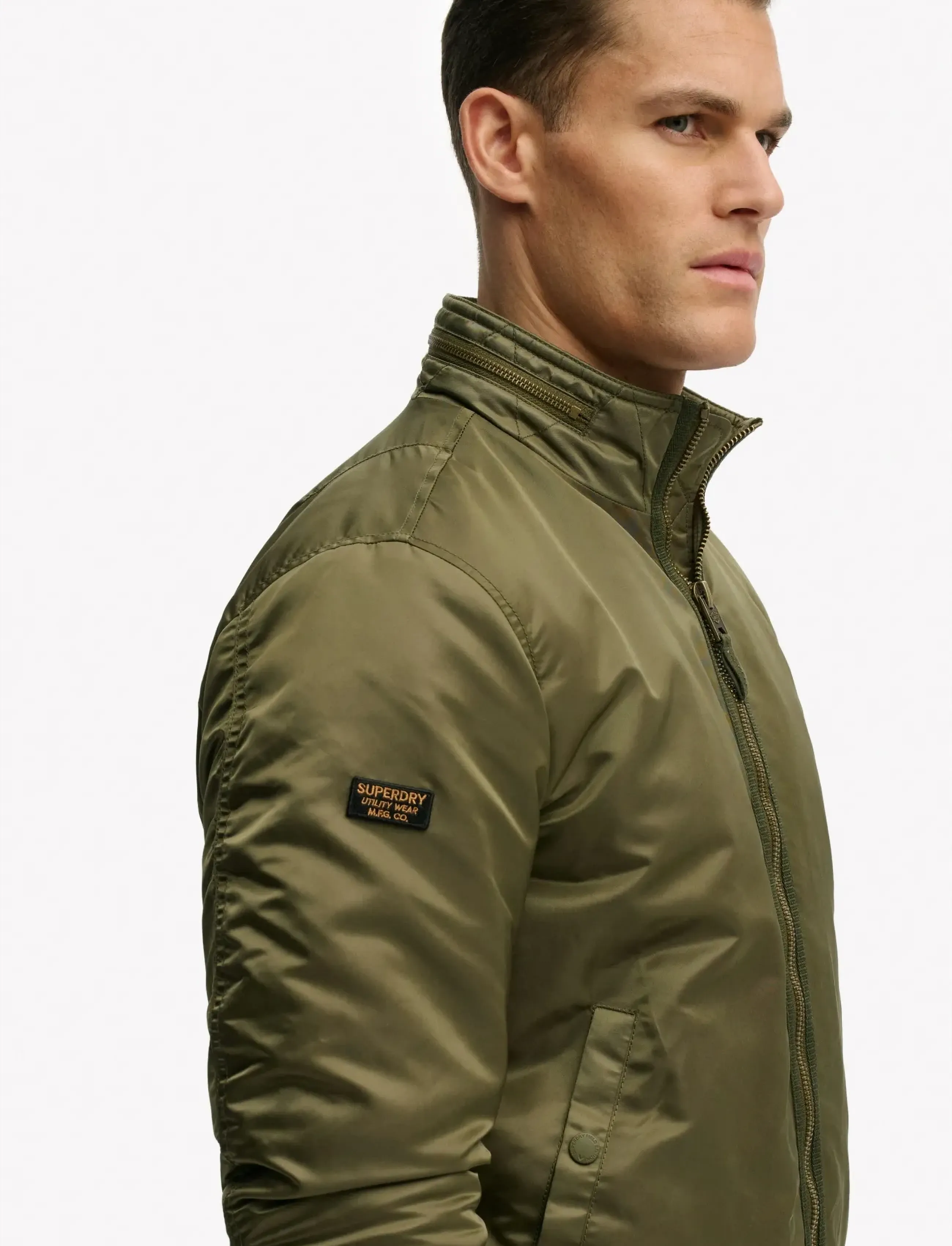 Superdry - MA1 BOMBER JKT - spring jackets - olive night green - 5