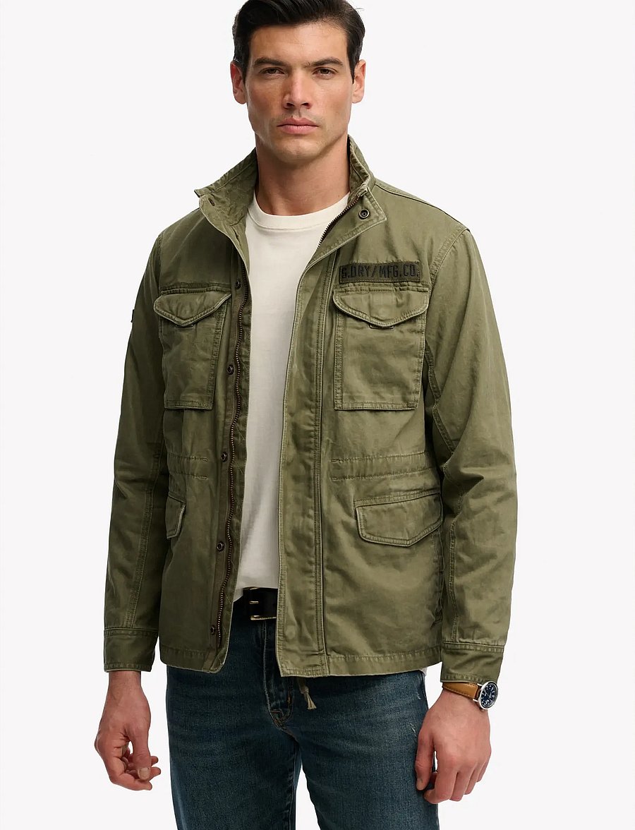 Superdry - MILITARY M65 JKT - dusty olive green - 0