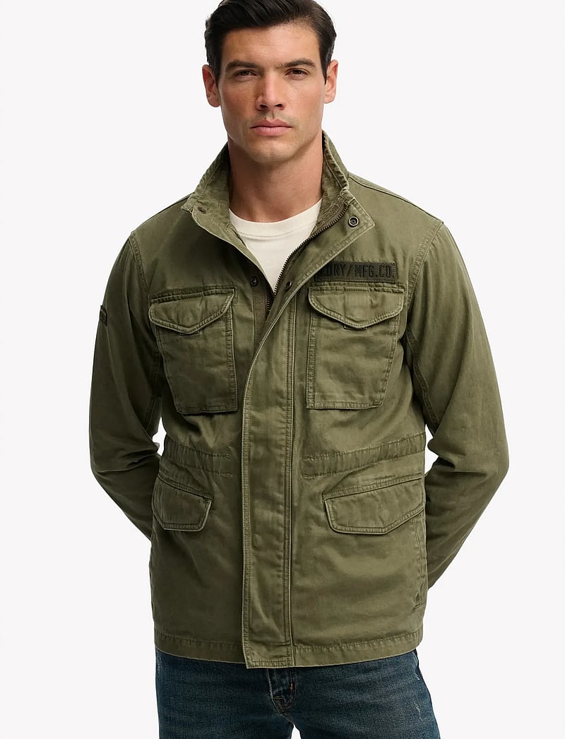 Superdry - MILITARY M65 JKT - forårsjakker - dusty olive green - 4