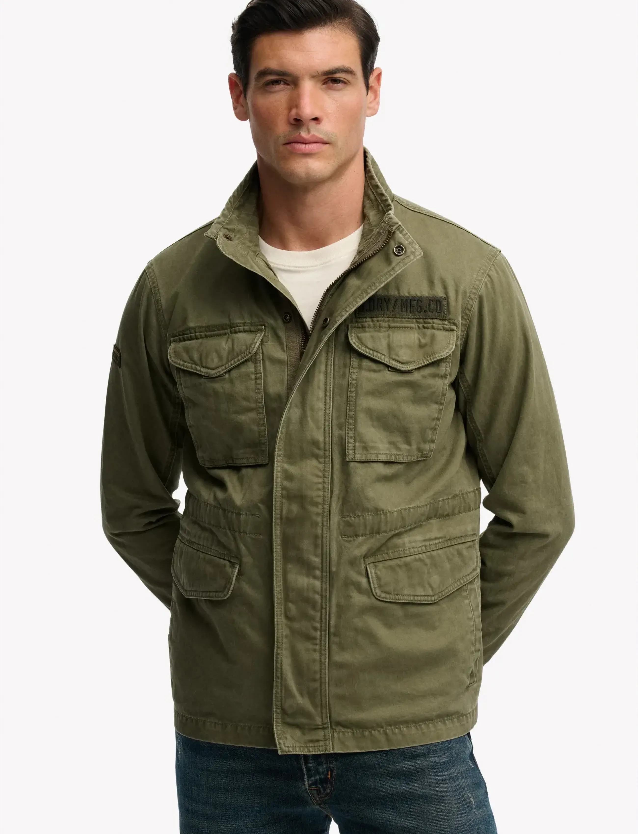Superdry - MILITARY M65 JKT - dusty olive green - 4