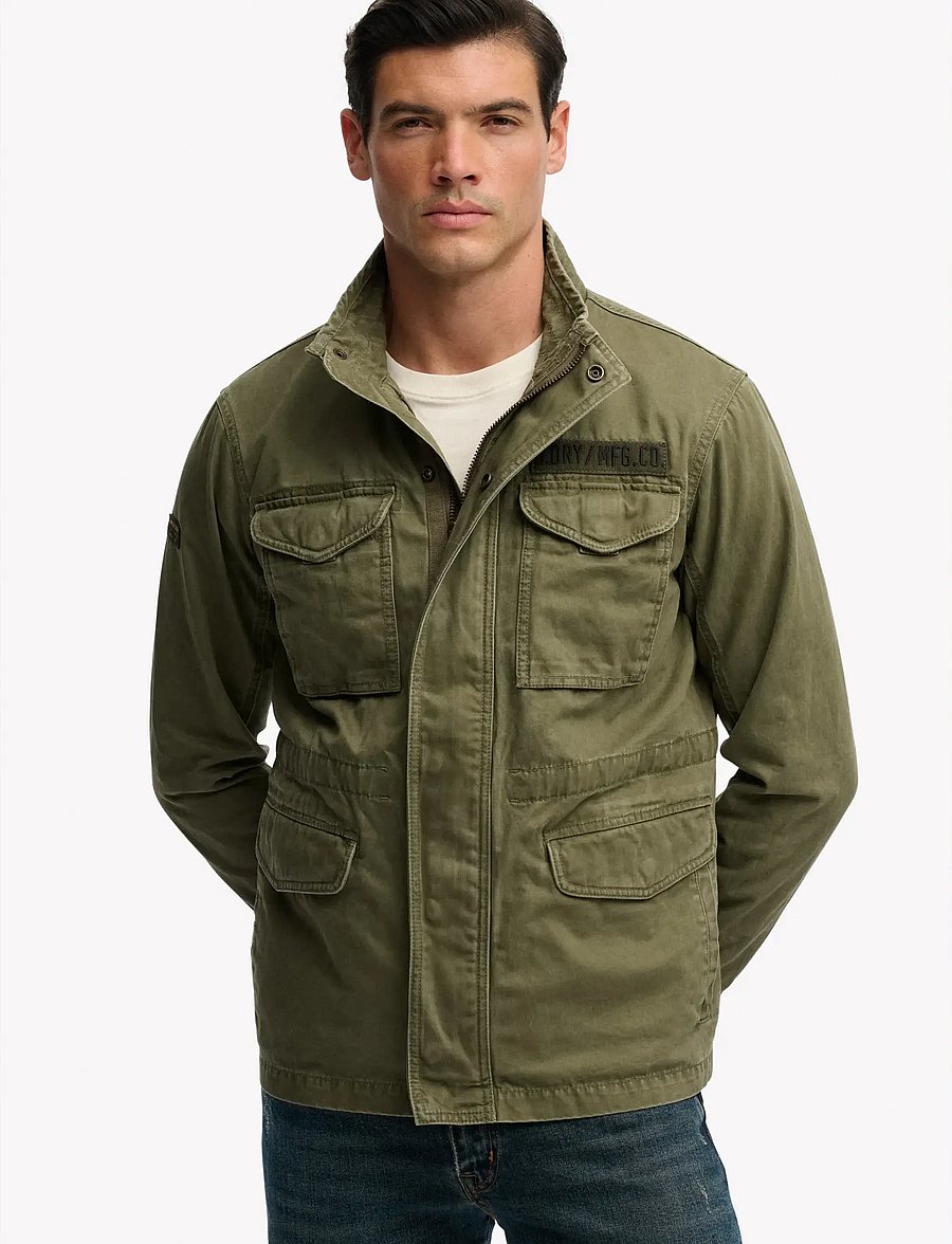 Superdry - MILITARY M65 JKT - dusty olive green - 4