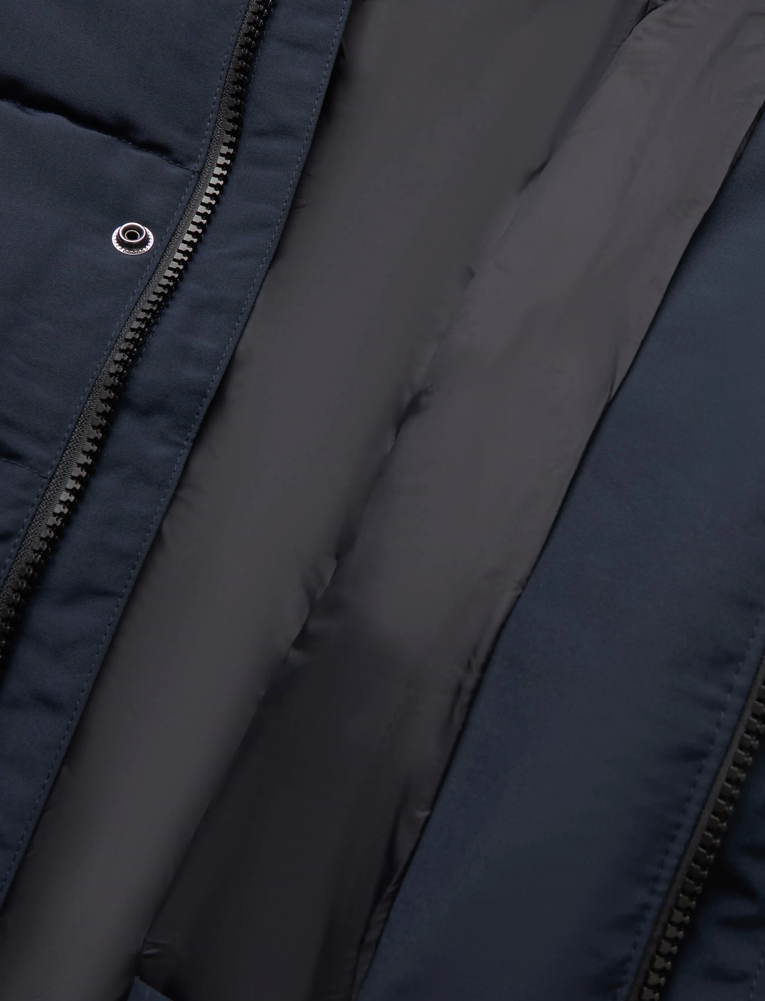 Superdry - EVEREST HOODED PUFFER BOMBER - höstjackor - nordic chrome navy - 5