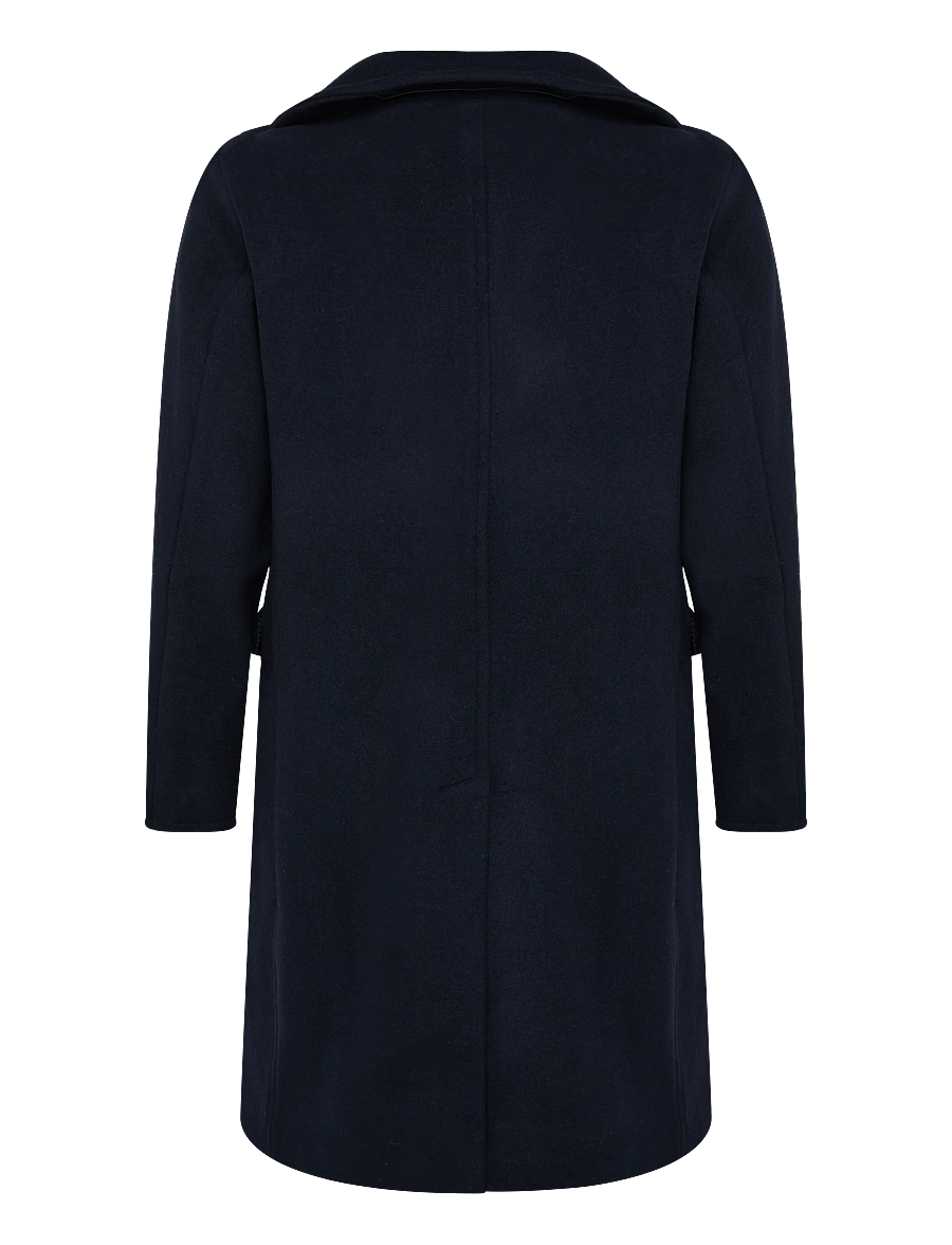 Superdry - MERCHANT WOOL BLEND LONG COAT - vetrarjakkar - eclipse navy - 2
