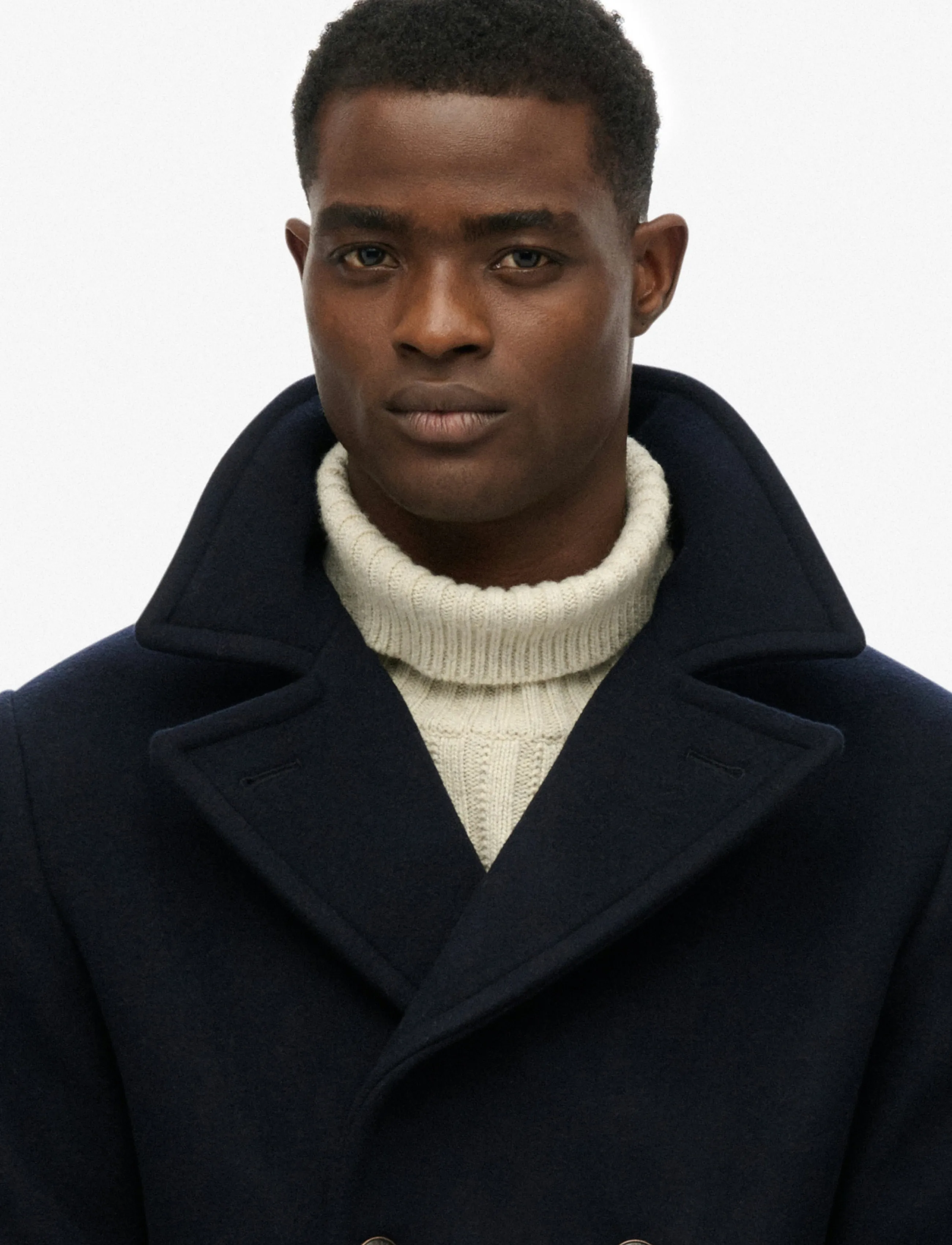 Superdry - MERCHANT WOOL BLEND LONG COAT - winterjacken - eclipse navy - 3