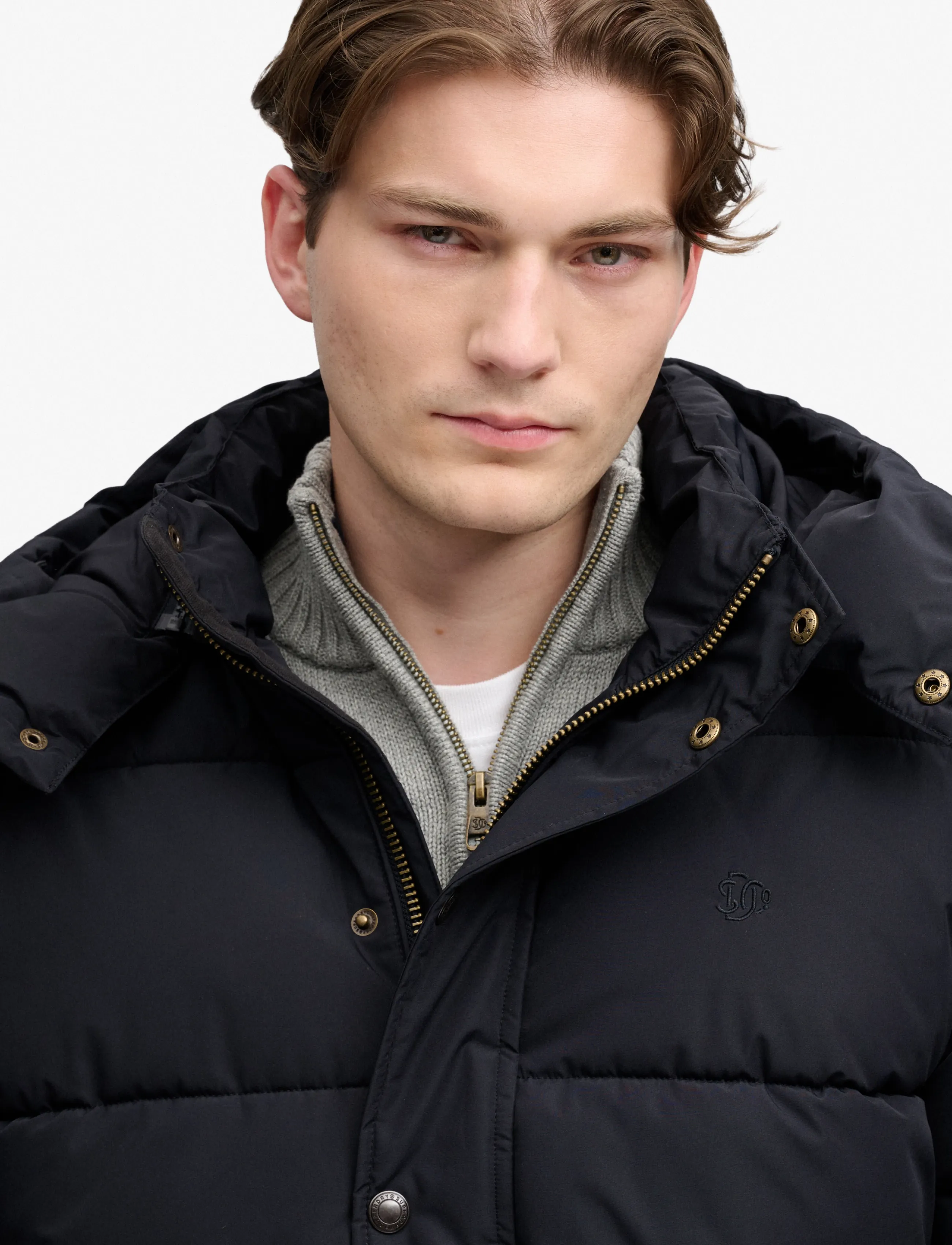 Superdry - PREMIUM HOOD PUFFER JKT - sulejoped - black - 4
